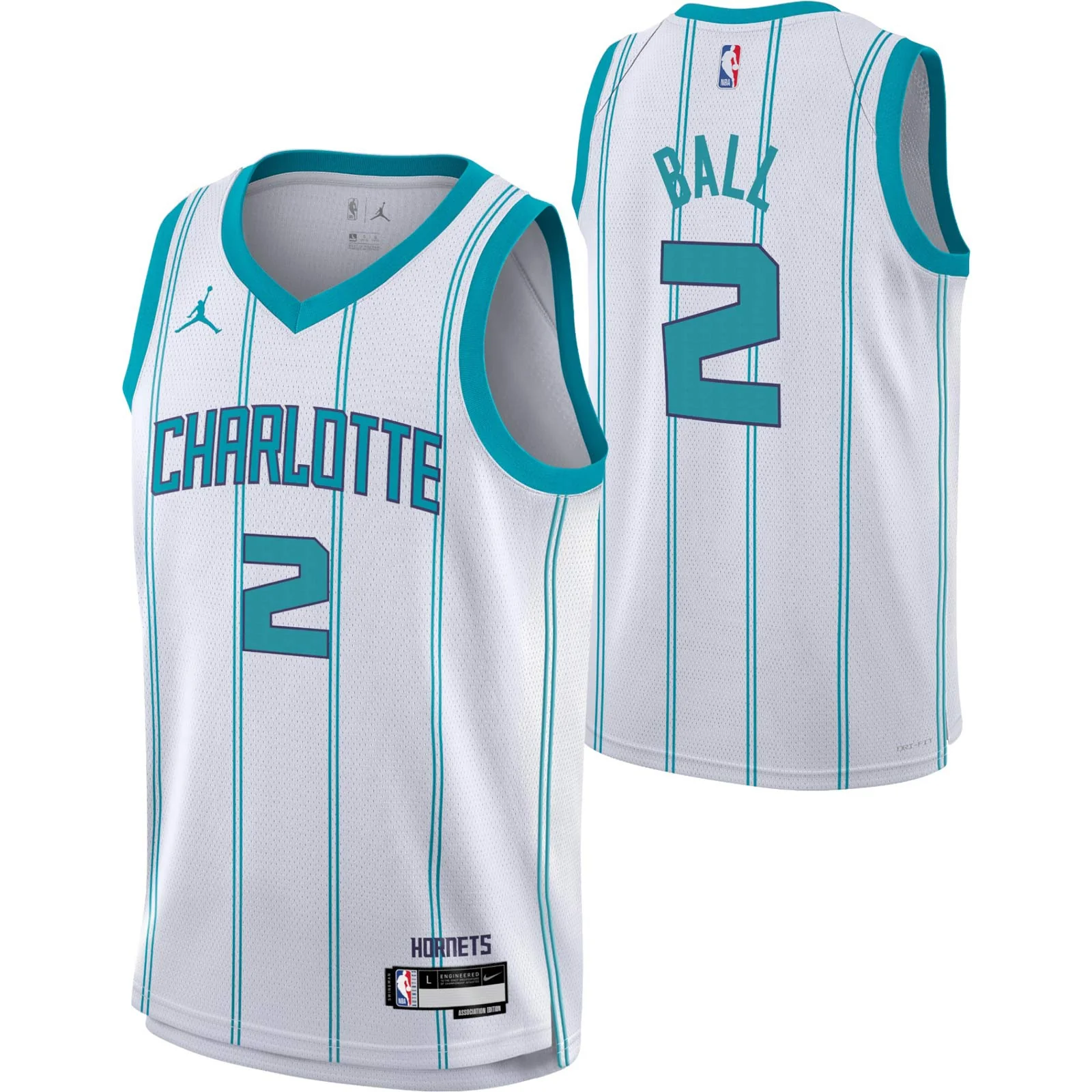 Nike Hornets Ball 1 Association Kids Jersey - Image 3