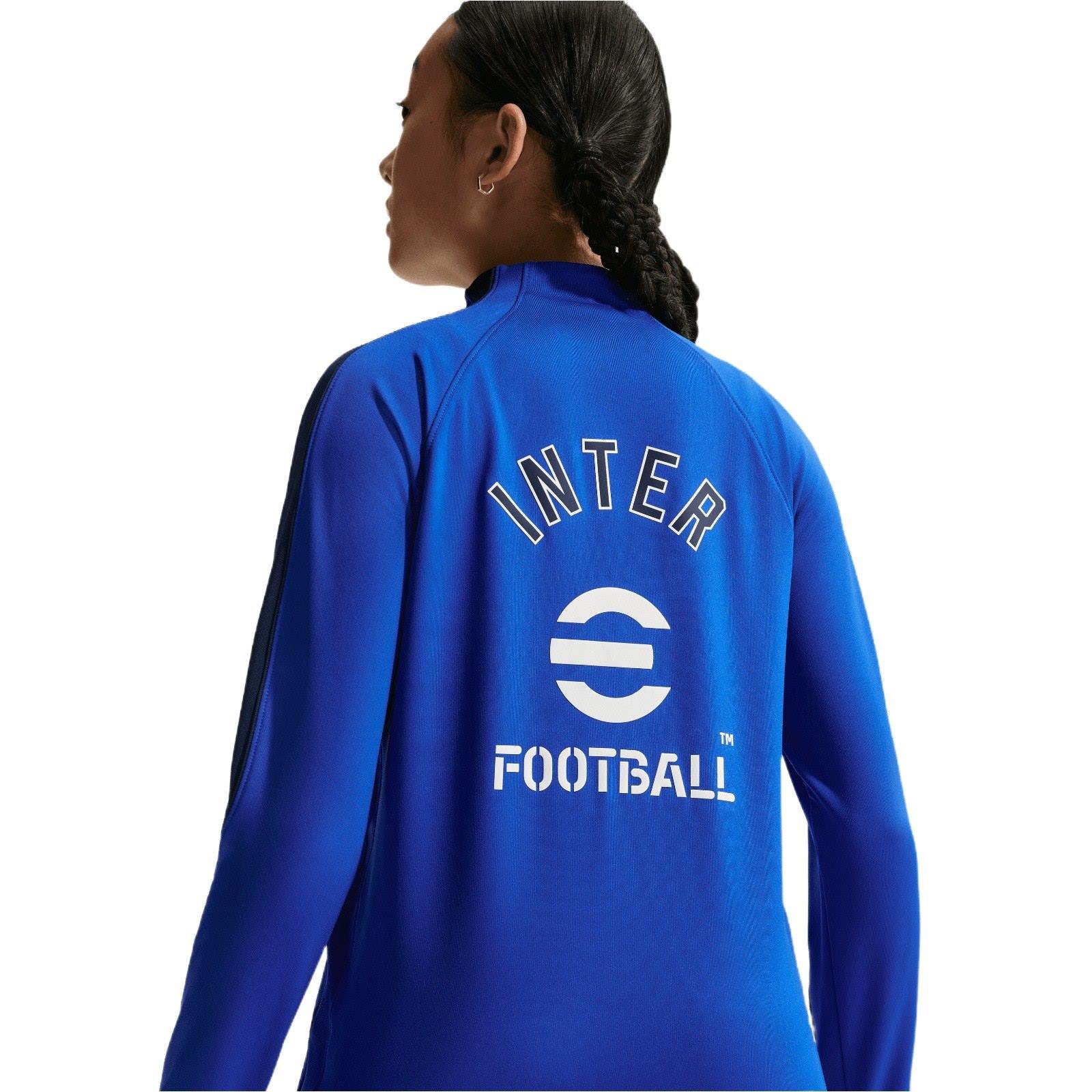 Nike Inter Milan Strike Kids Dri-FIT Soccer Knit Drill Top - Image 2