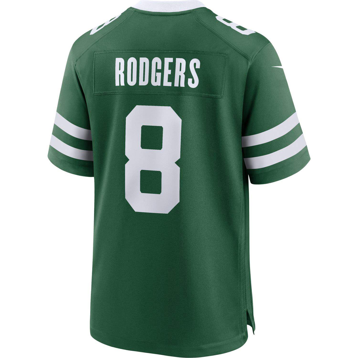 Nike NFL Jets Rodgers 8 Home Game Jersey - Image 2