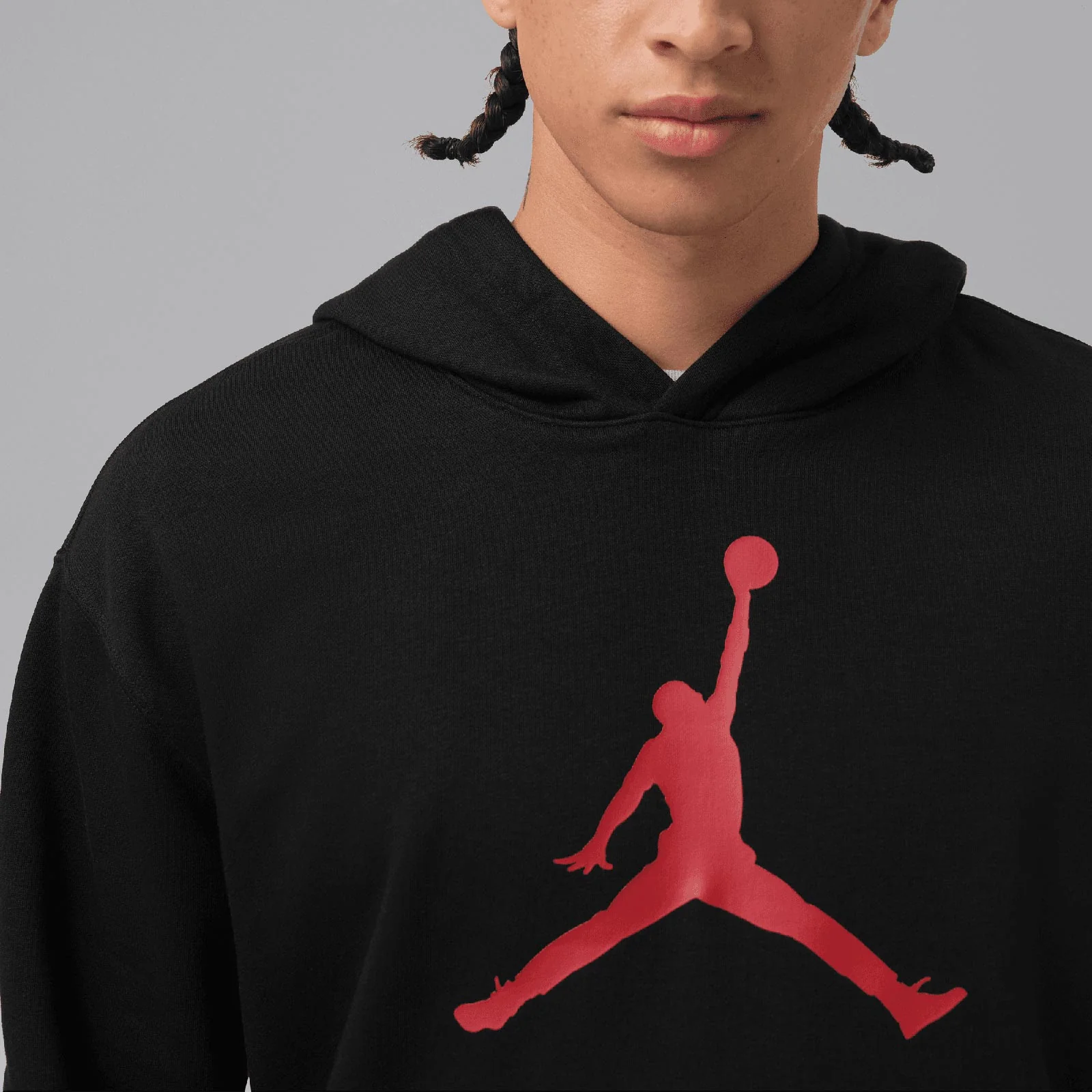 Jordan Mens Fleece Pullover Hoodie - Image 3