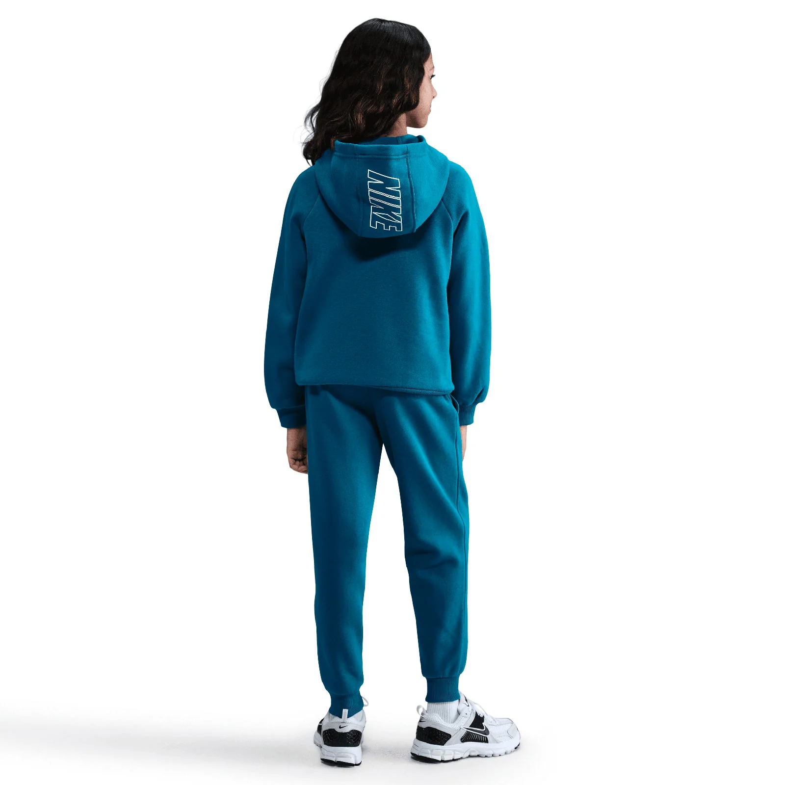 Nike Sportswear Club Fleece Kids Hooded Tracksuit - Image 2