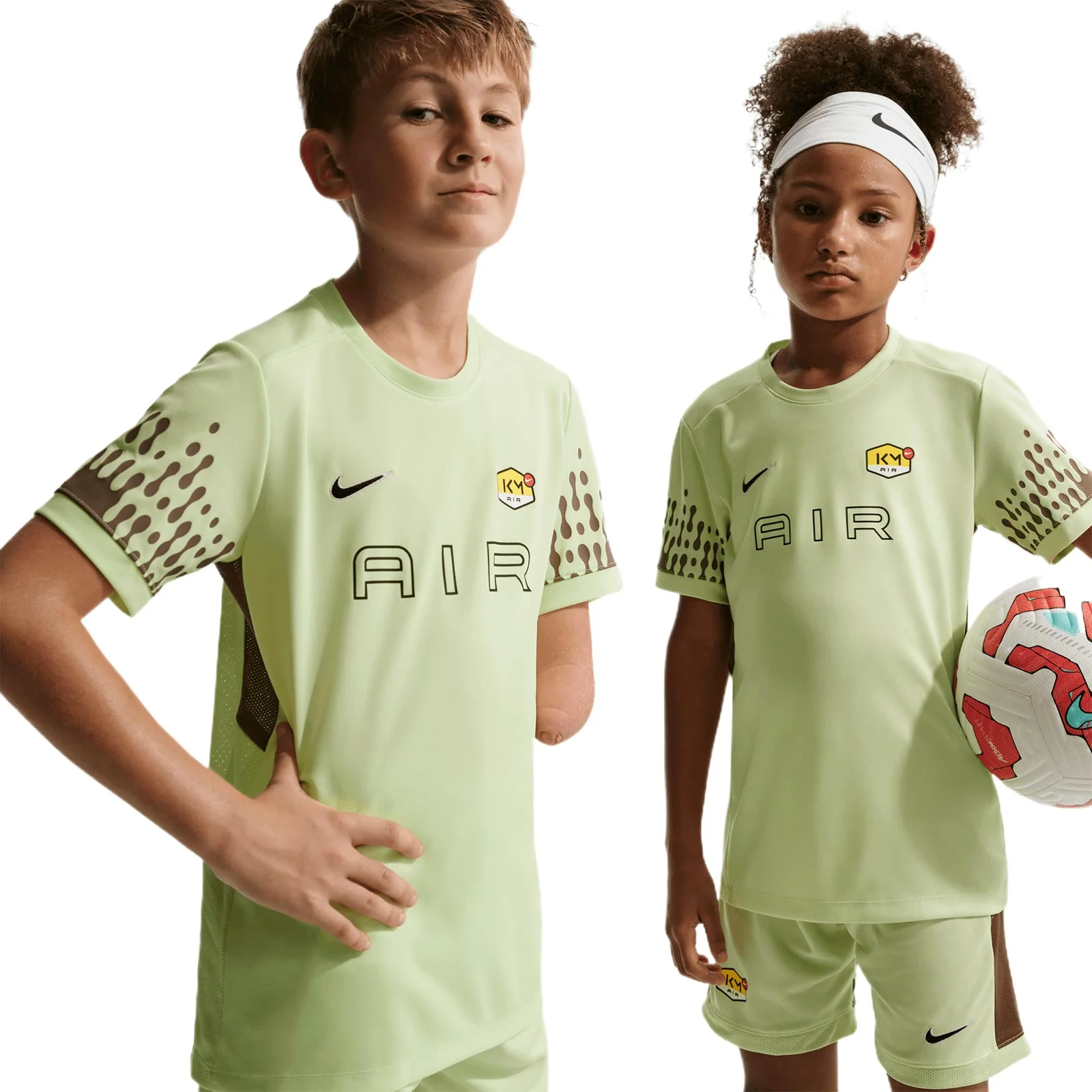 Nike Kylian Mbappé Academy Kids Dri-FIT Short-Sleeve Soccer Top - Image 3