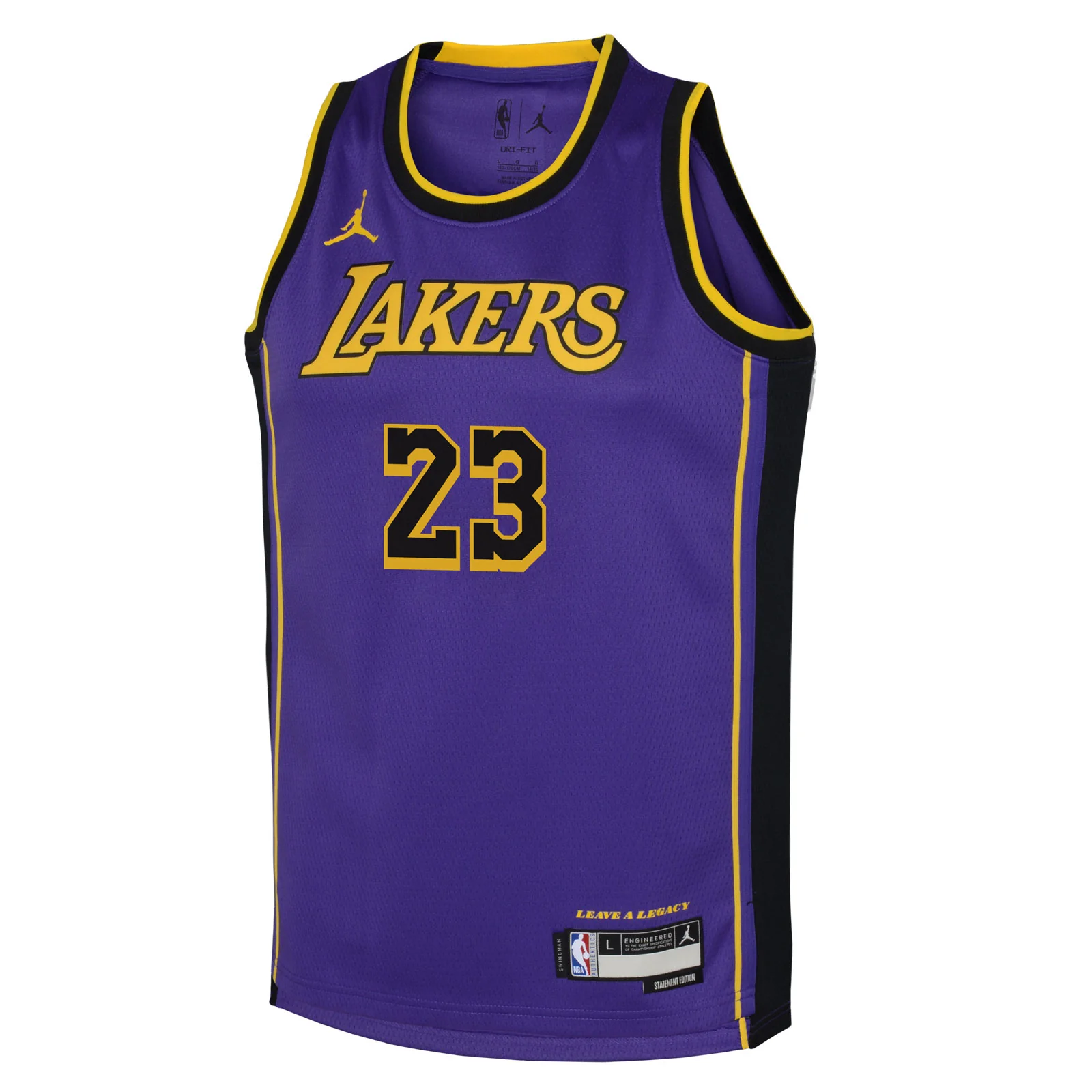 Nike Lakers James 23 Kids Swingman Jersey