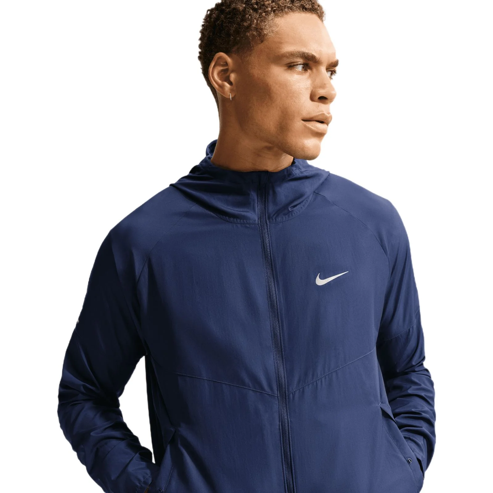 Nike Miler Mens Repel Running Jacket - Image 3