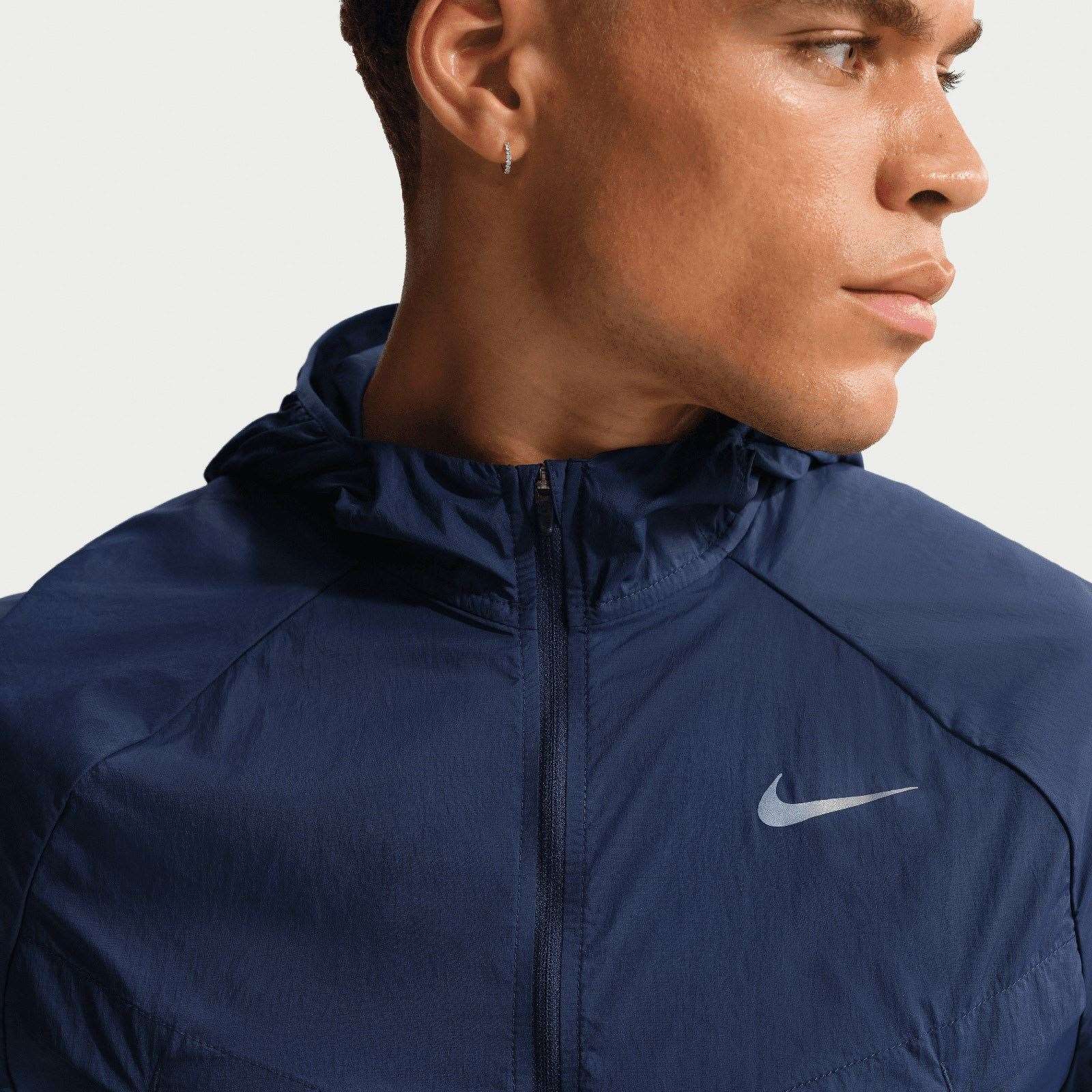 Nike Stride Mens Repel UV Running Jacket - Image 5