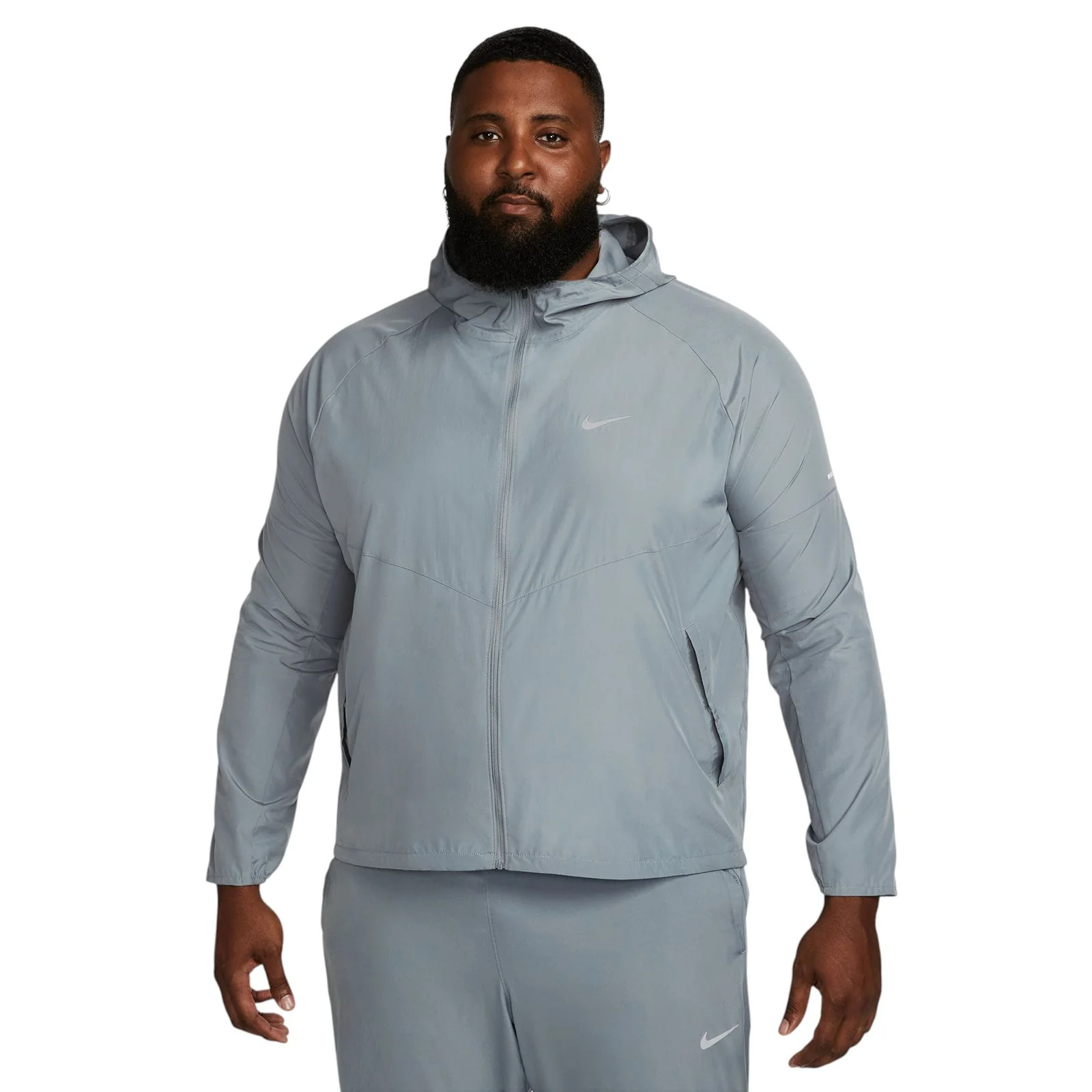 Nike Miler Mens Repel Running Jacket - Image 8