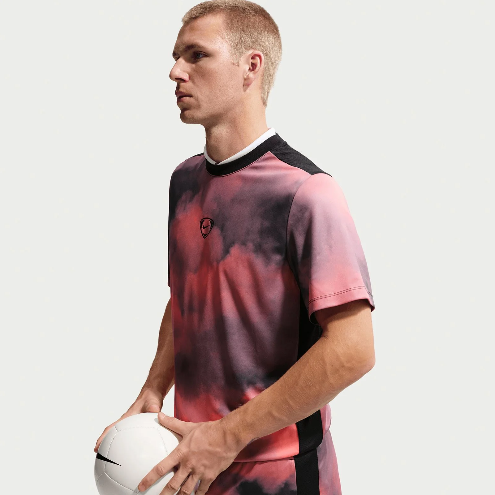 Nike Academy+ Mens Dri-FIT Short-Sleeve Soccer Top - Image 5