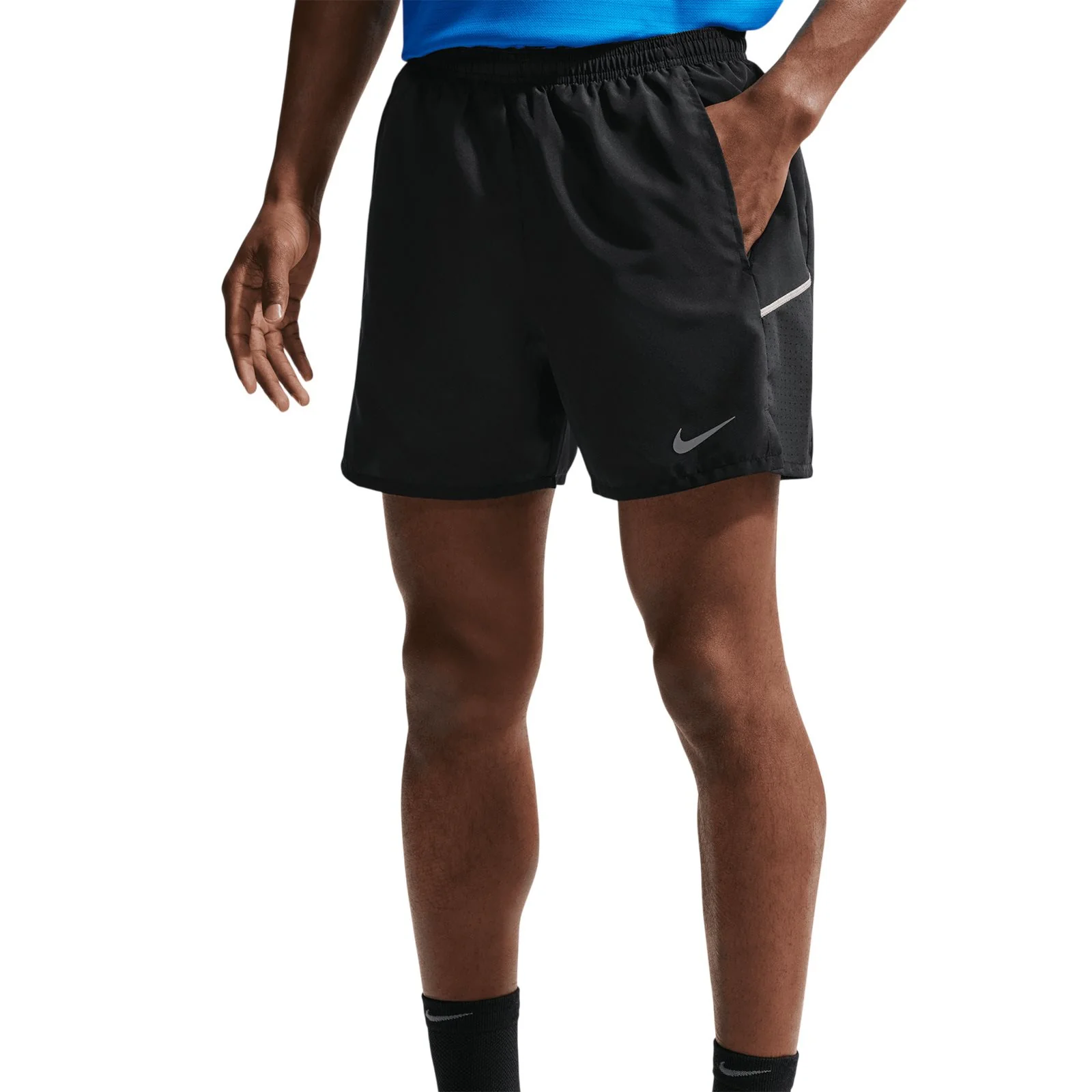 Nike Miler Mens Dri-FIT 5" Brief-Lined Running Shorts