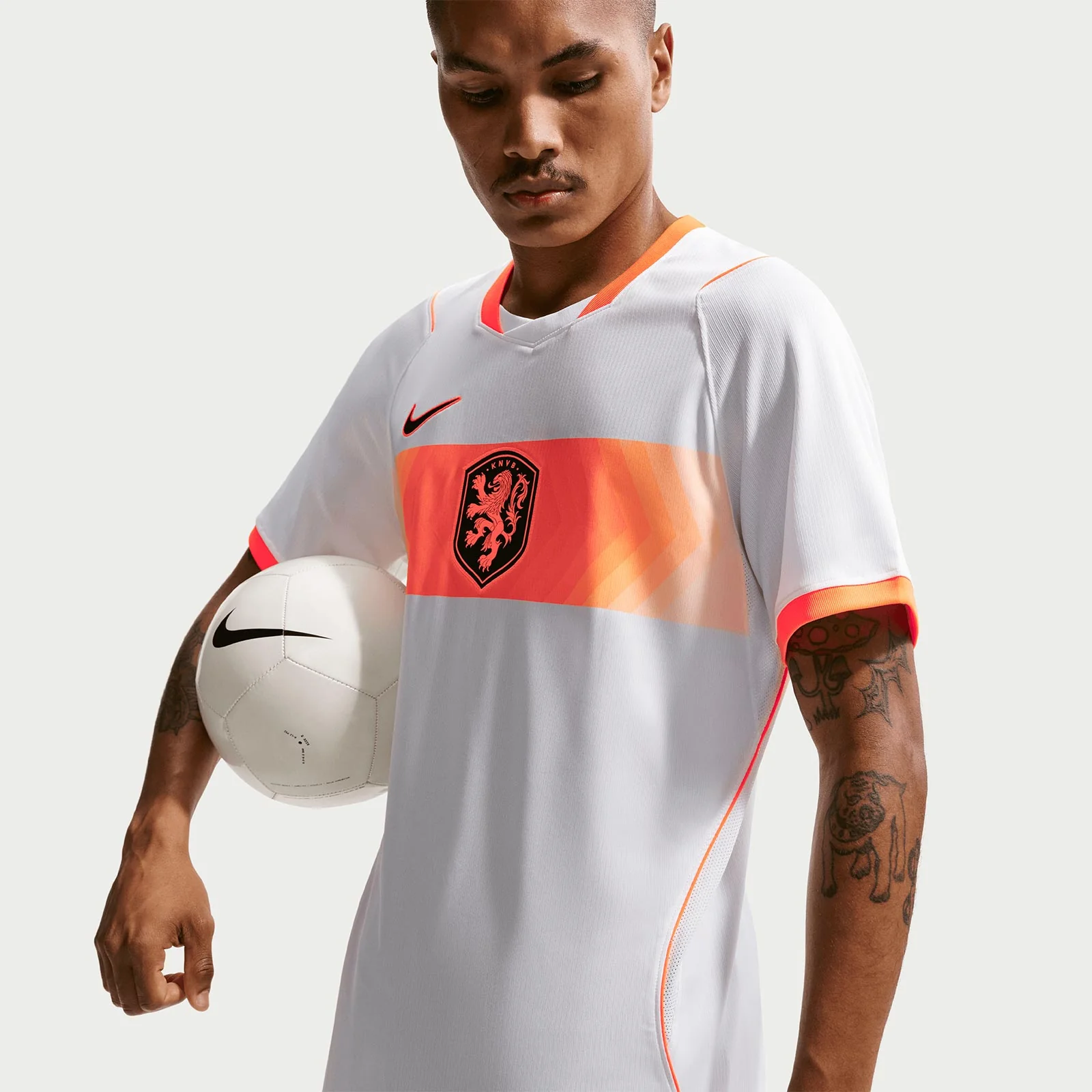 Nike Mens Netherlands World Cup 2026 Stadium Away Dri-FIT Soccer Replica Jersey - Image 5