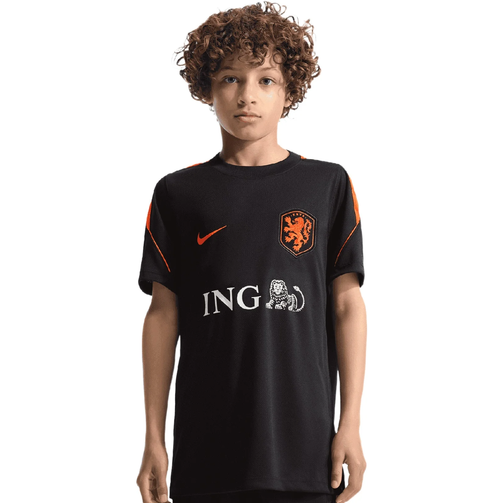 Nike Kids Netherlands World Cup 2026 Strike Soccer Dri-FIT Short-Sleeve Top