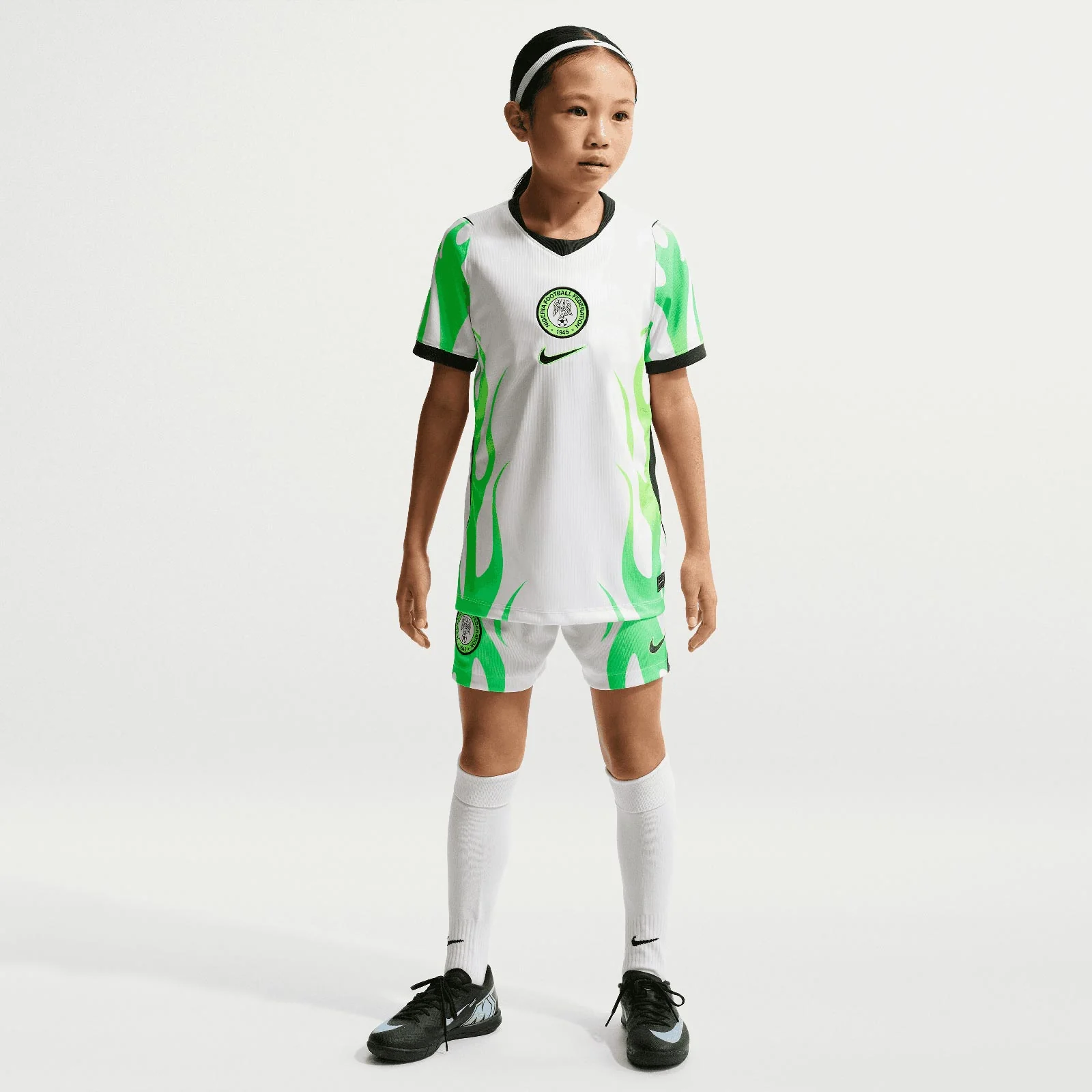 Nike Kids Nigeria World Cup 2026 Stadium Away Dri-FIT Soccer Replica Jersey - Image 8