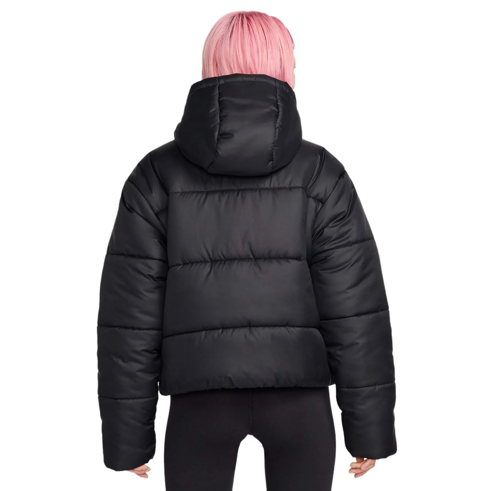 Nike Sportswear Classic Puffer Womens Therma-FIT Loose Hooded Jacket - Image 2