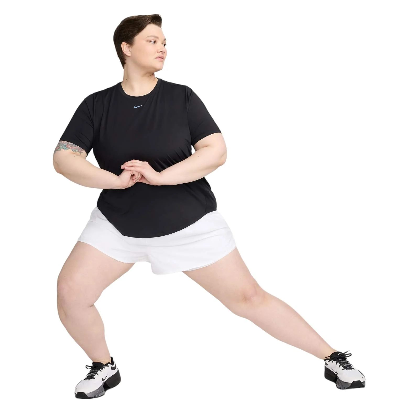 Nike One Classic Womens Dri-FIT Short-Sleeve Top (Plus Size) - Image 6