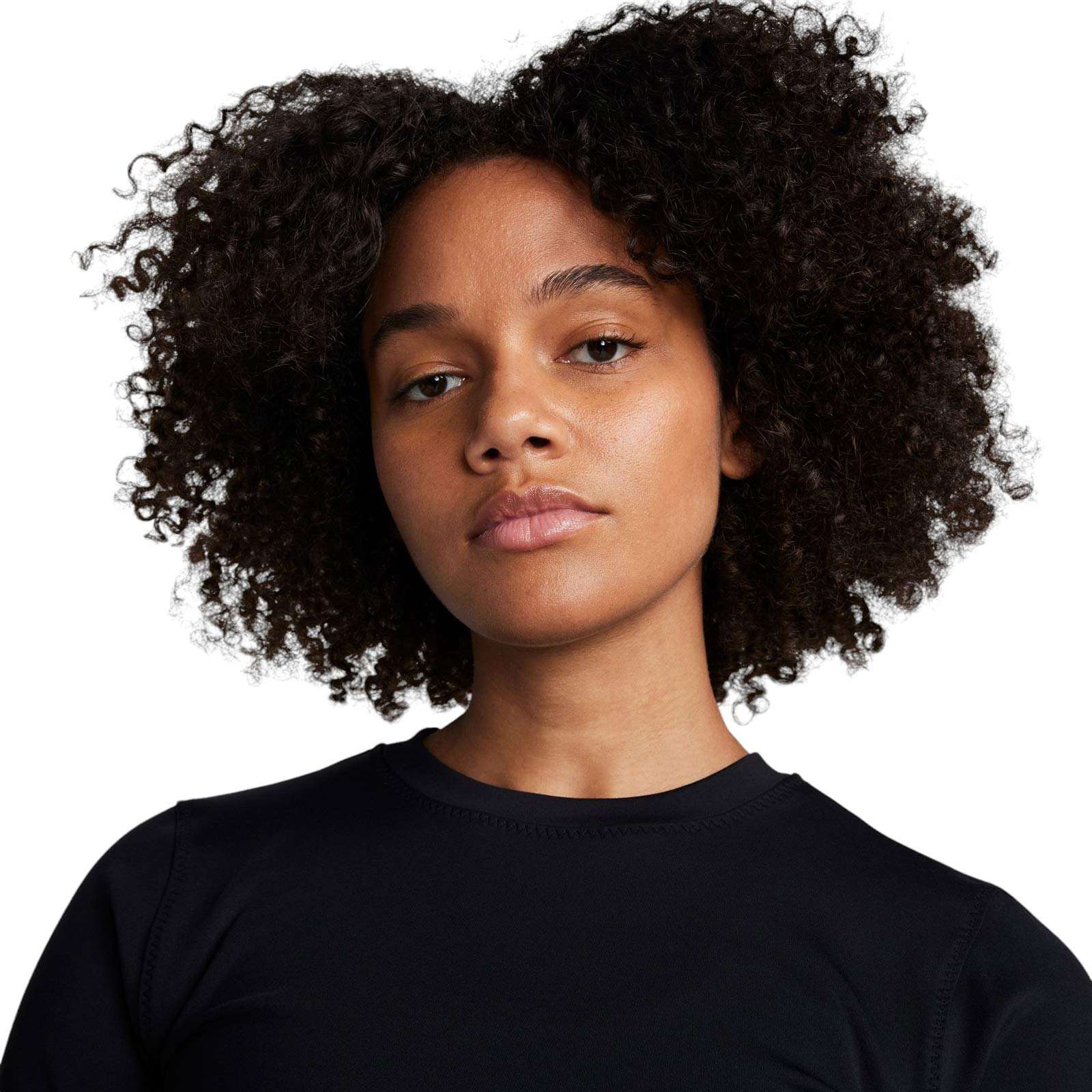 Nike One Fitted Womens Dri-FIT Long-Sleeve Top - Image 3