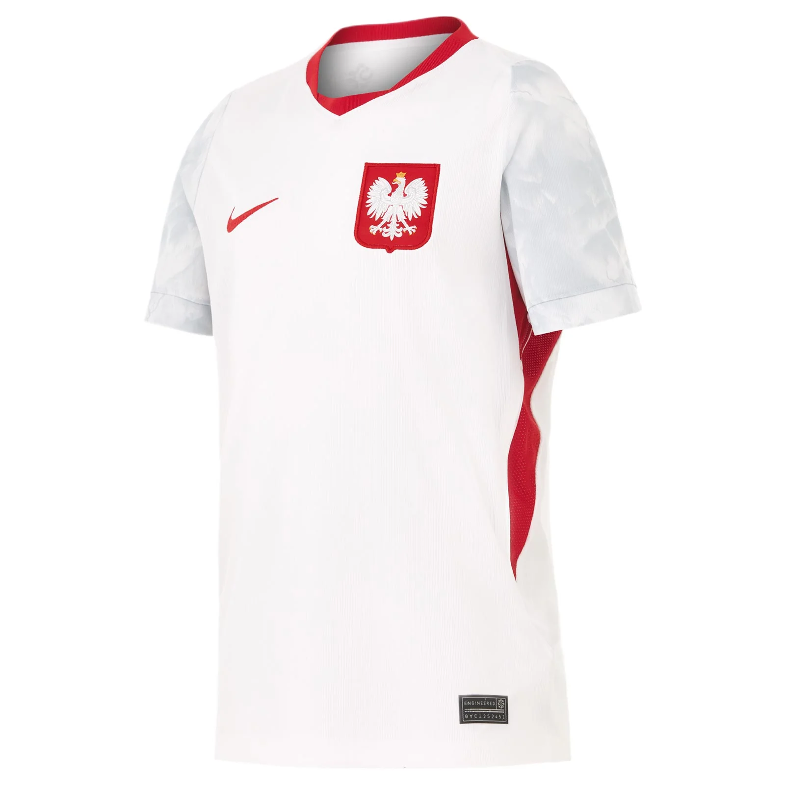 Nike Poland 2026 World Cup Home Kids Dri-FIT Soccer Replica Jersey