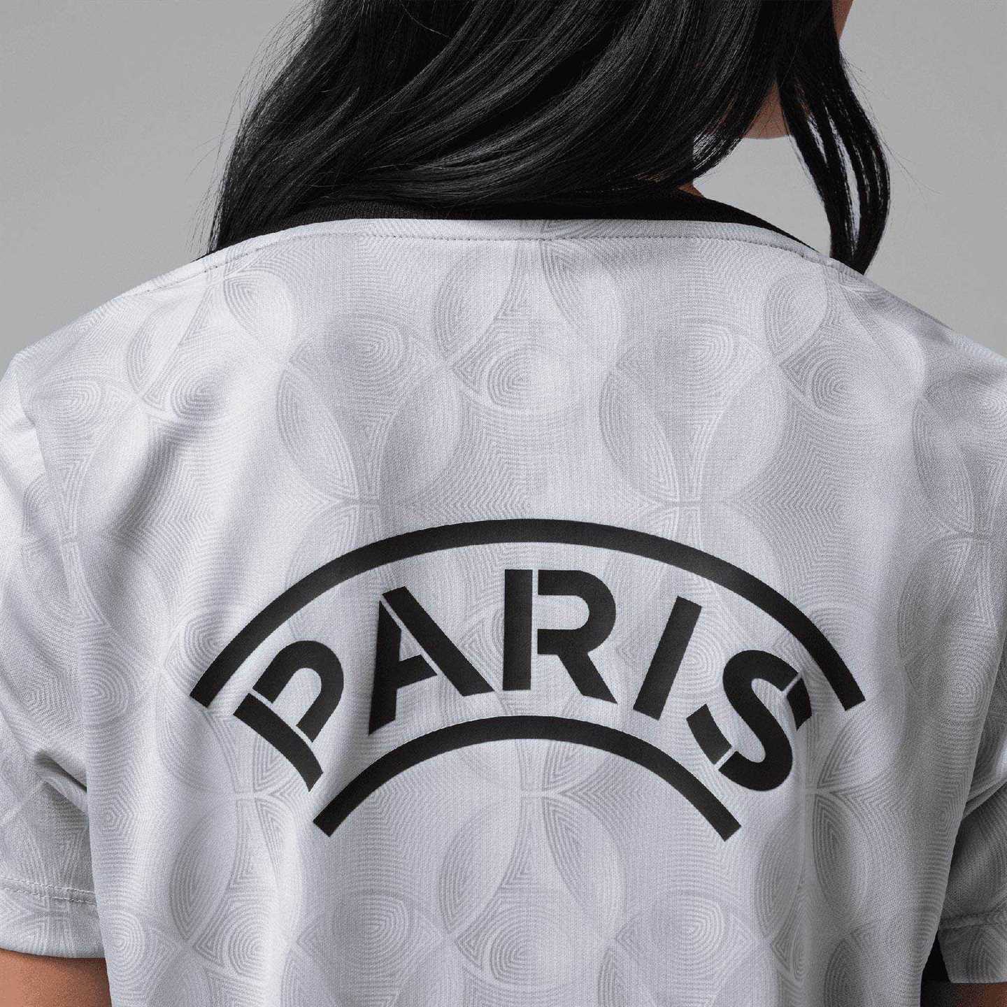 Nike Jordan Paris Saint-Germain Academy Pro Night Edition Kids Dri-FIT Soccer Short-Sleeve Pre-Match Top - Image 5