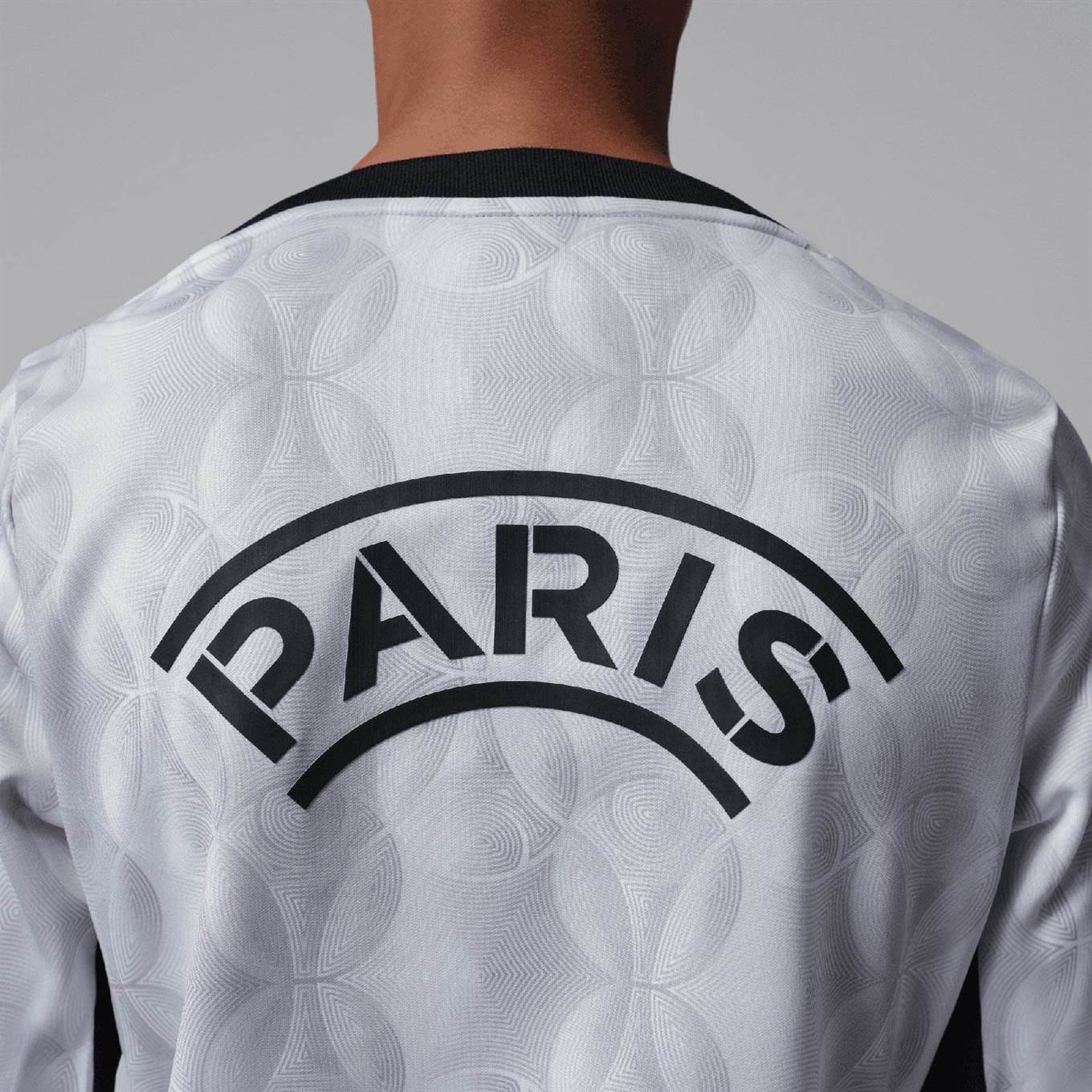 Nike Jordan Paris Saint-Germain Strike Night Edition Kids Dri-FIT Soccer Long-Sleeve Knit Top - Image 5