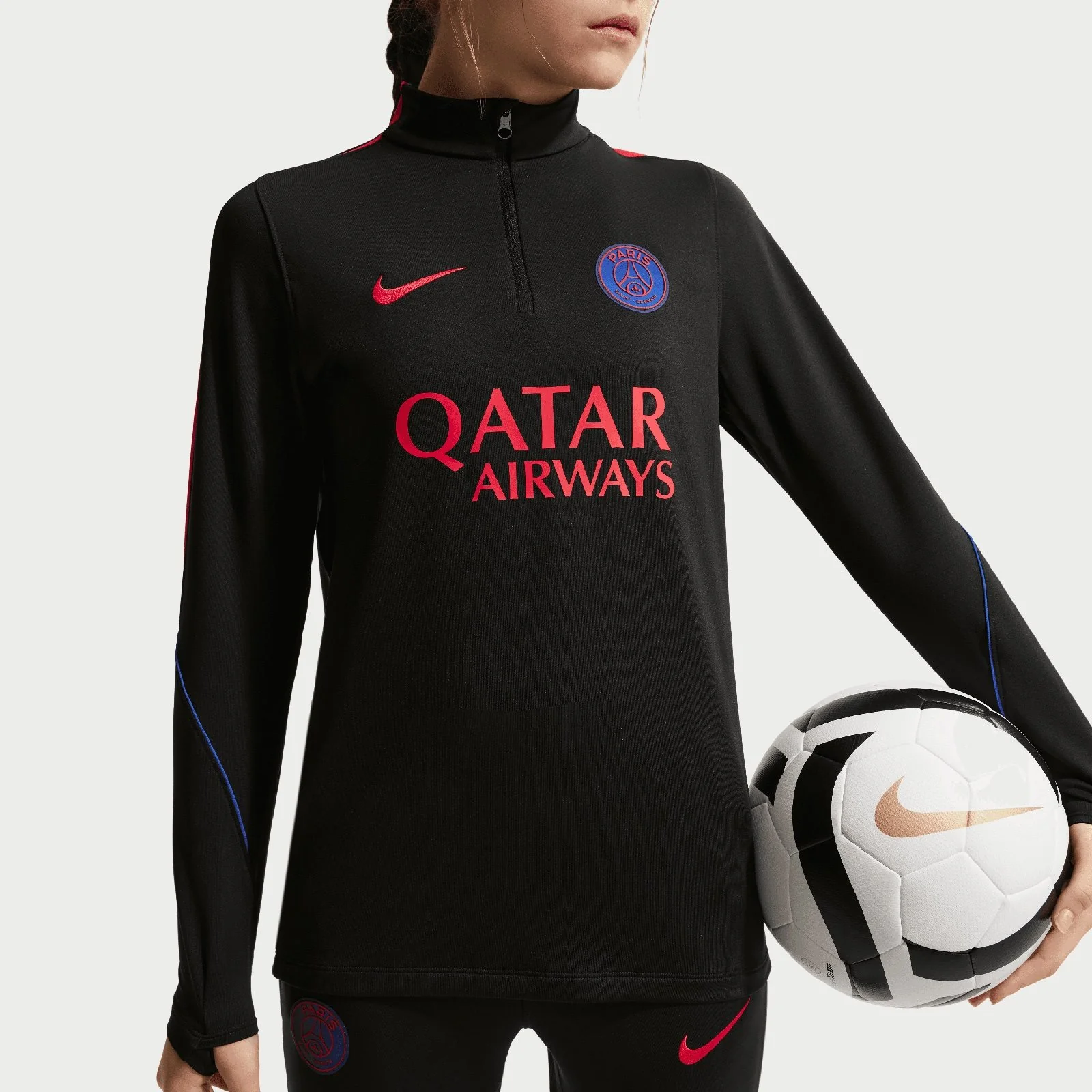 Nike Paris Saint-Germain 2026 Strike Kids Dri-FIT Soccer Knit Drill Top - Image 6