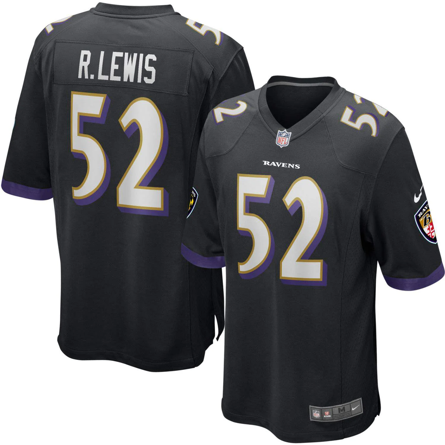 Nike NFL Ravens Lewis 52 Alternate Game Jersey - Image 3