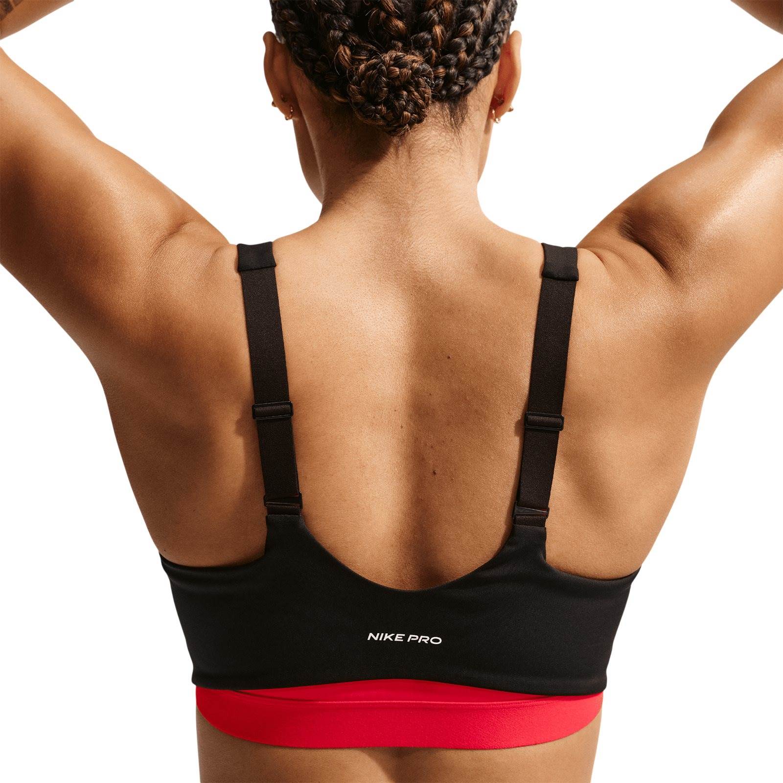 Nike Pro Sculpt Womens Medium-Support Lightly Lined Strappy Sports Bra - Image 2