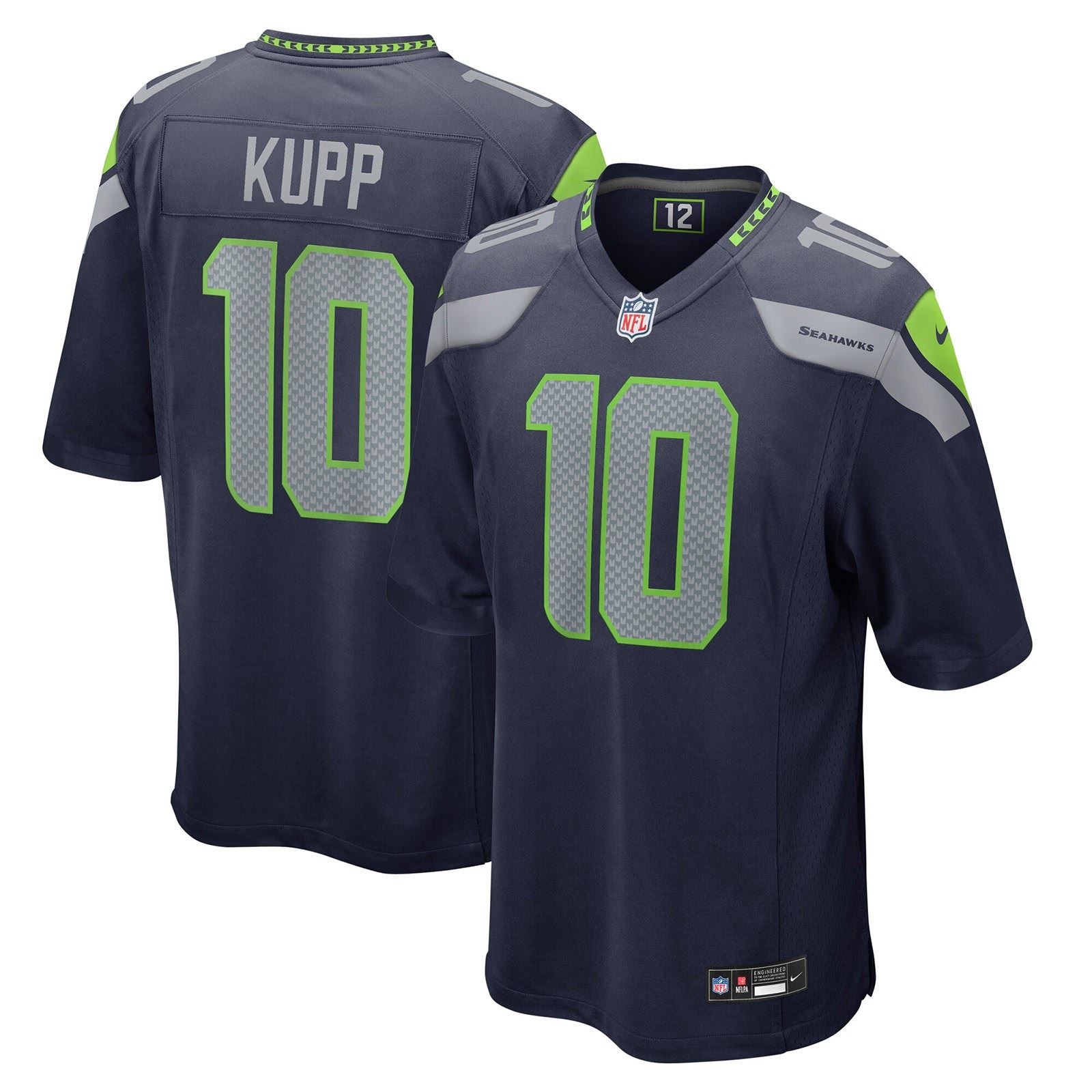 Nike Seahawks Kupp Home Jersey - Image 3