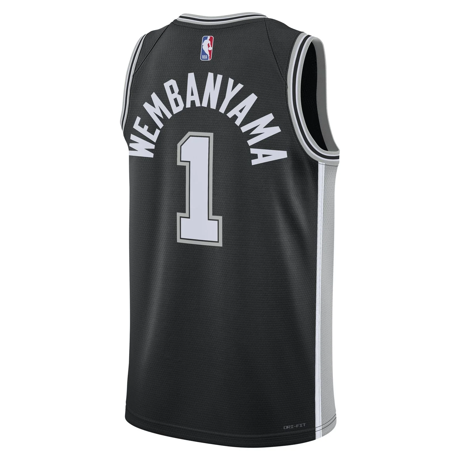Nike San Antonio Spurs Wembanyama 1 Icon Edition Mens NBA Jersey - Image 2