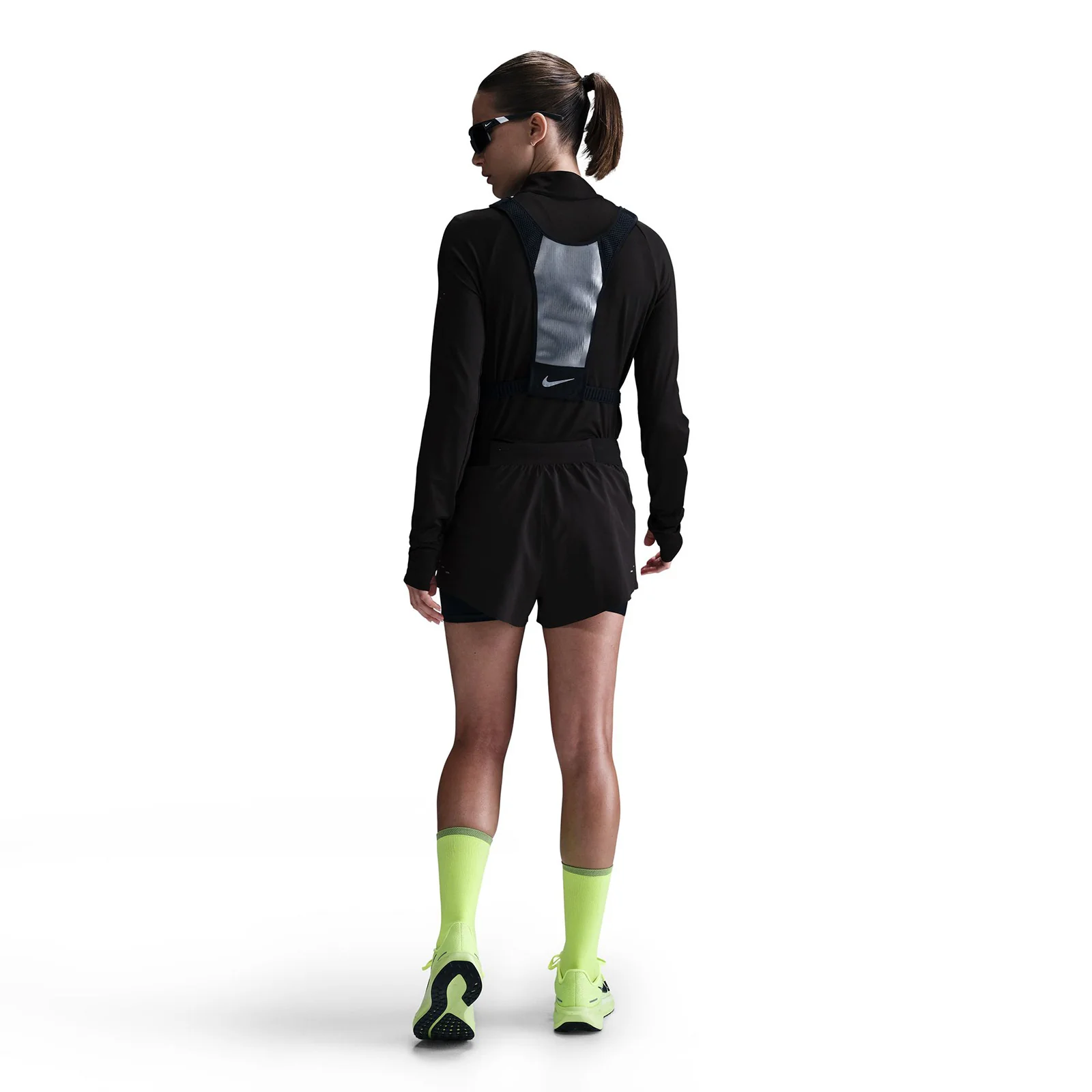 Nike Swift Womens Dri-FIT Mid-Rise 2-in-1 Running Shorts - Image 7