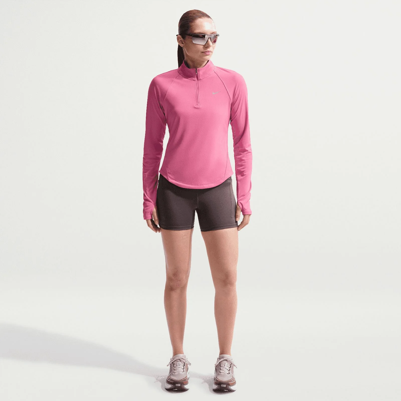 Nike Tempo Womens Dri-FIT Half Zip Running Top - Image 5