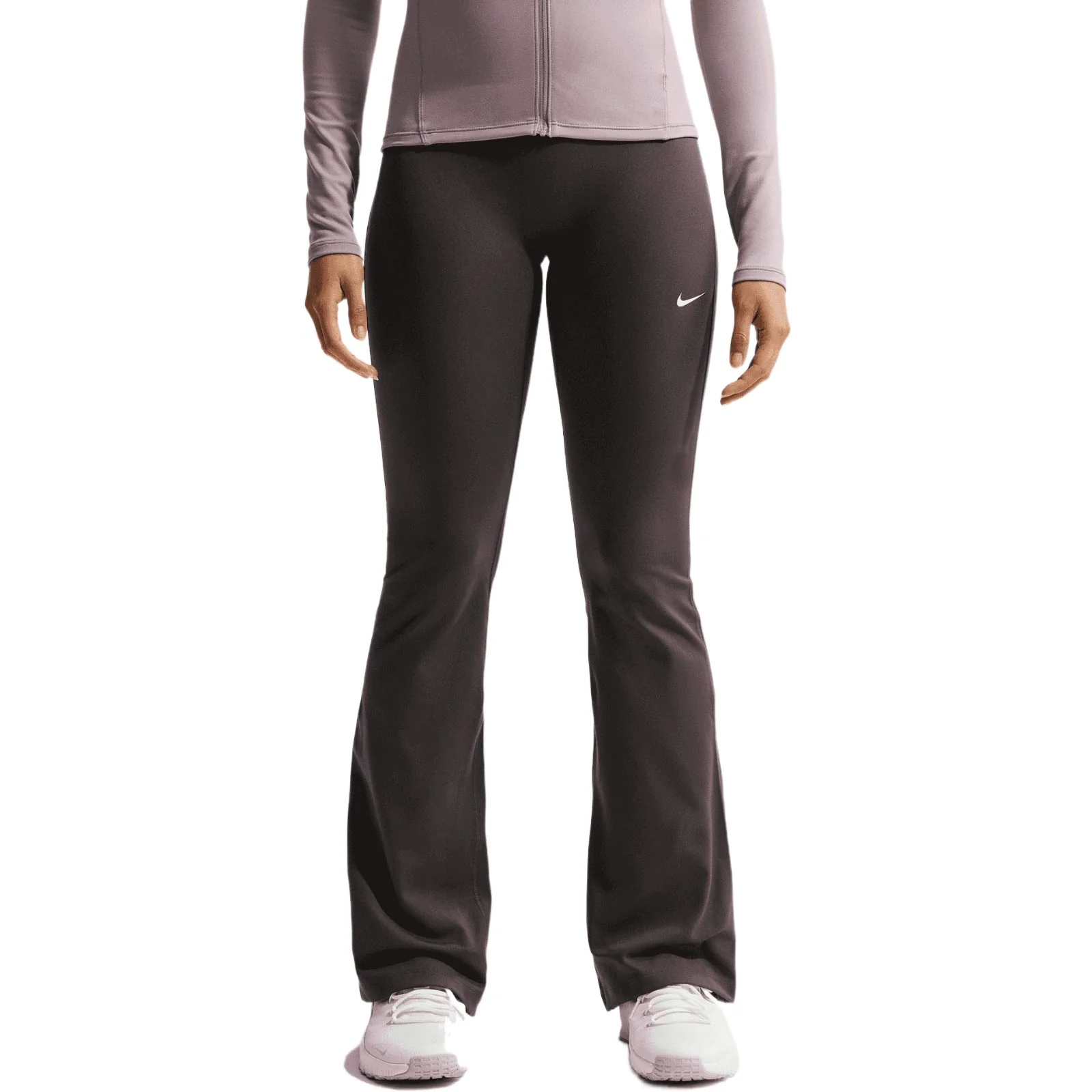 Nike One Womens High-Waisted Flared Leggings