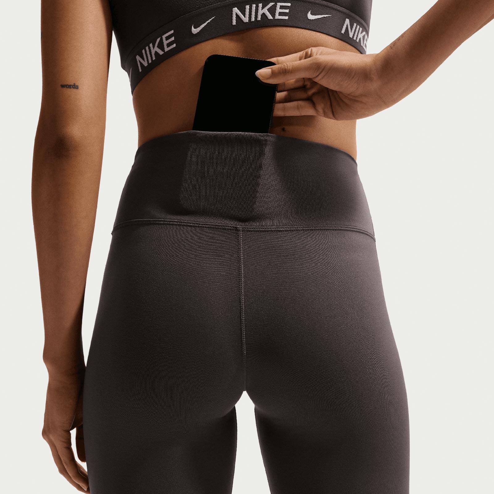 Nike One Womens High-Waisted Flared Leggings - Image 6
