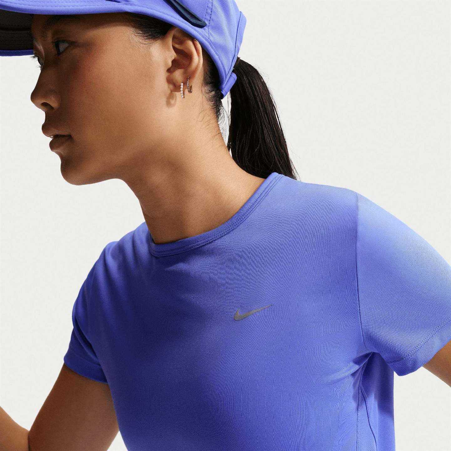 Nike Tempo Womens Dri-FIT Short-Sleeve Running Top - Image 5