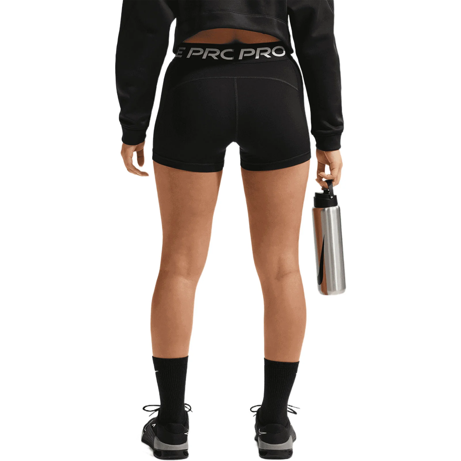 Nike W NP DF 365 MR 3IN SHORT USM Black - Image 2