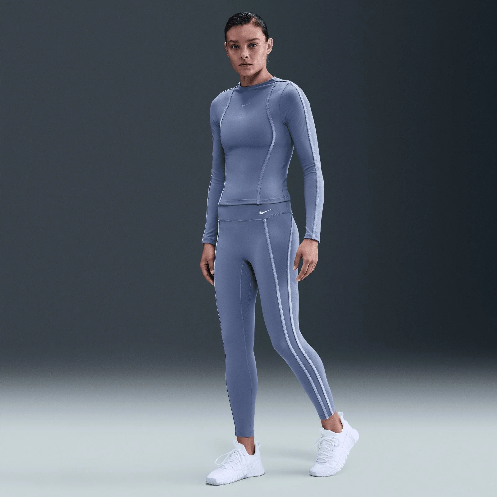 Nike One Womens High-Waisted 7/8 Leggings - Image 7