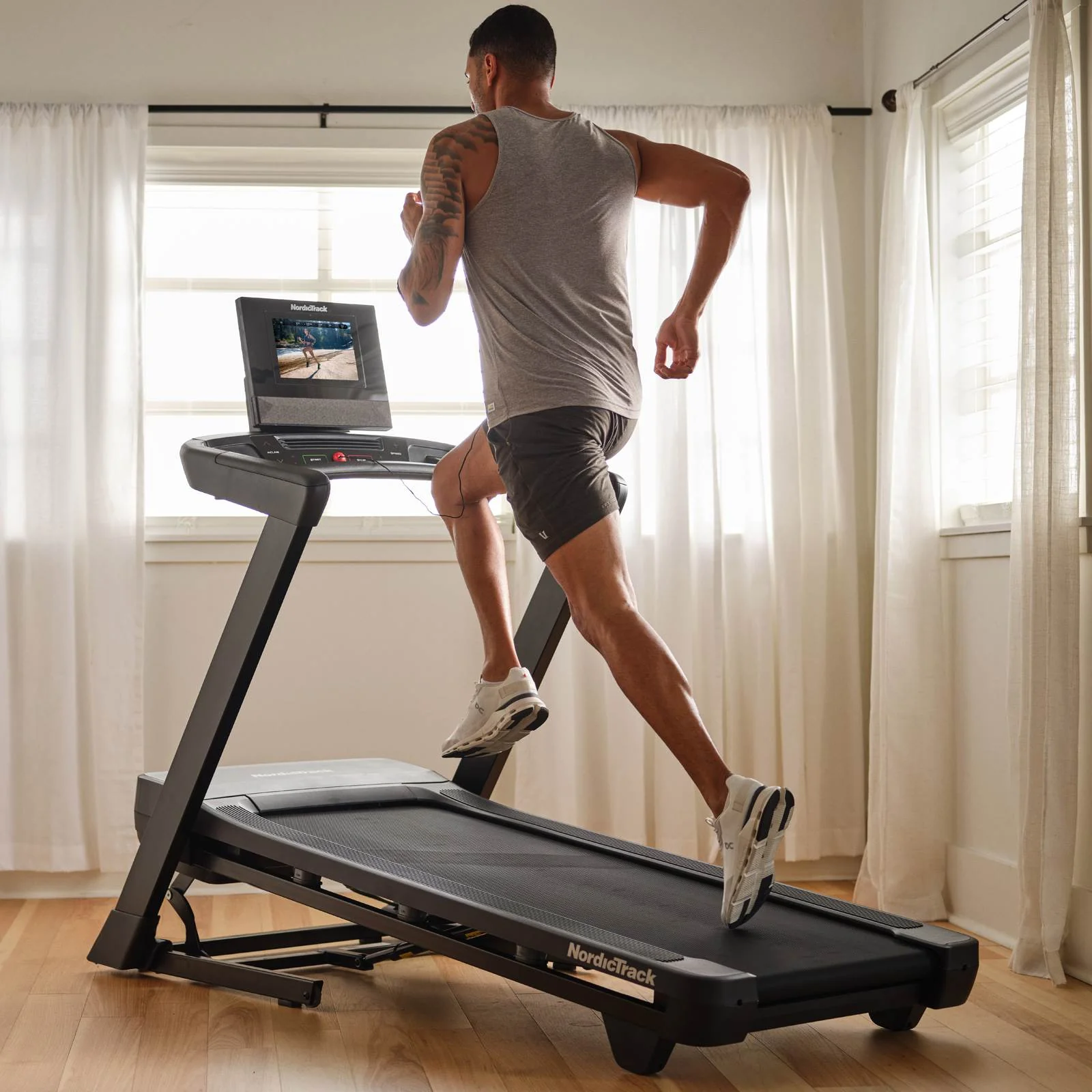 NordicTrack T Series 10 Foldable Treadmill - Image 10