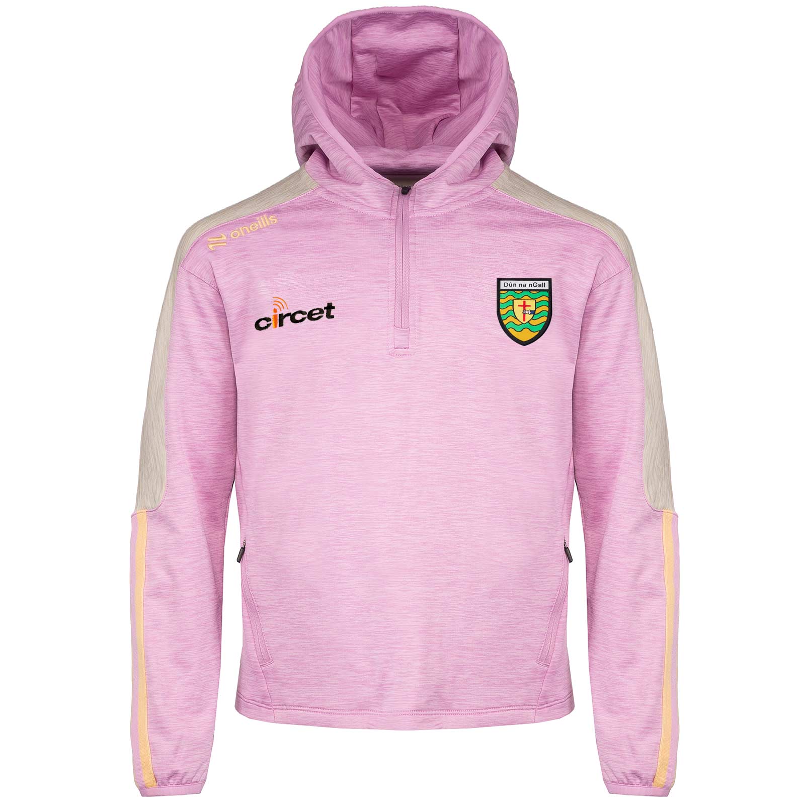 O'Neills Donegal GAA Garima Girls Brushed Half Zip Hoodie