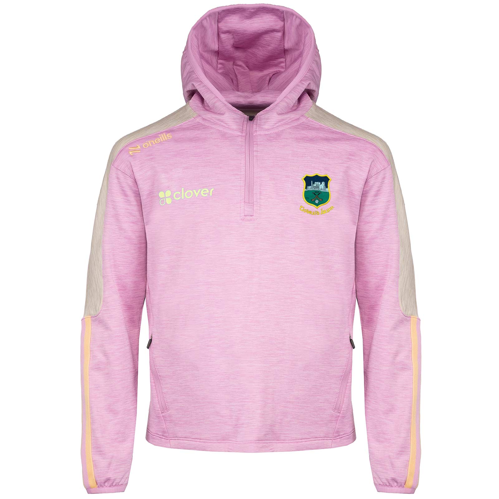 O'Neills Tipperary GAA Garima Girls Brushed Half Zip Hoodie