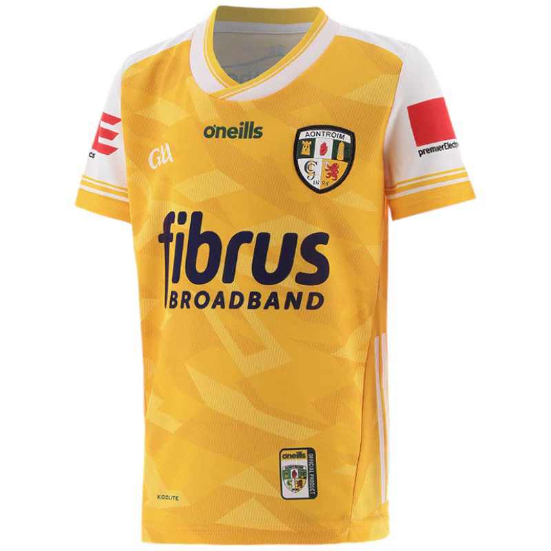 O'Neills Antrim GAA 2025 Kids Home Jersey