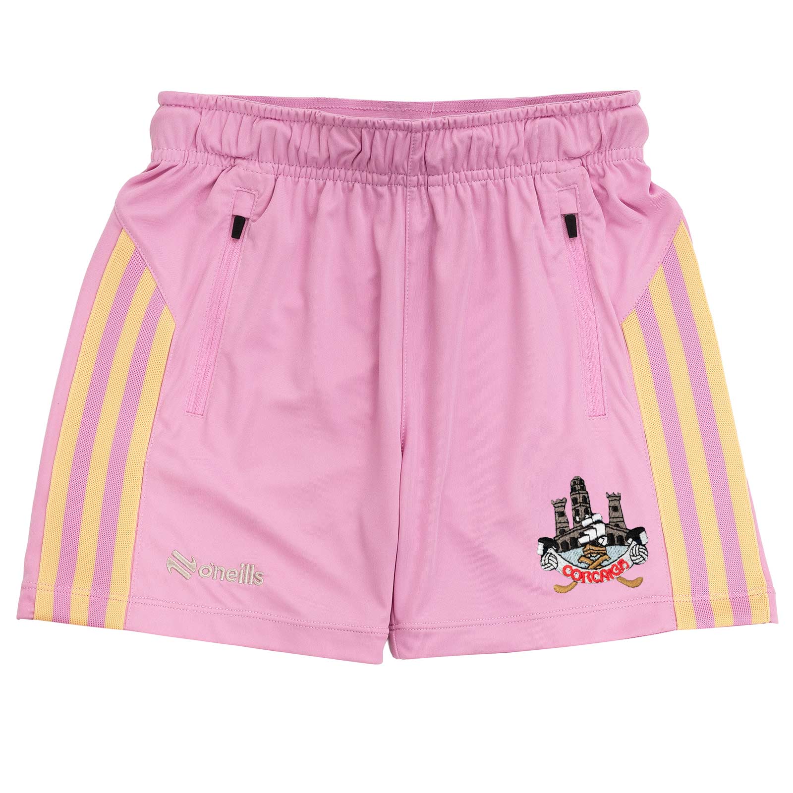 O'Neills Cork GAA Garima Girls Poly Shorts