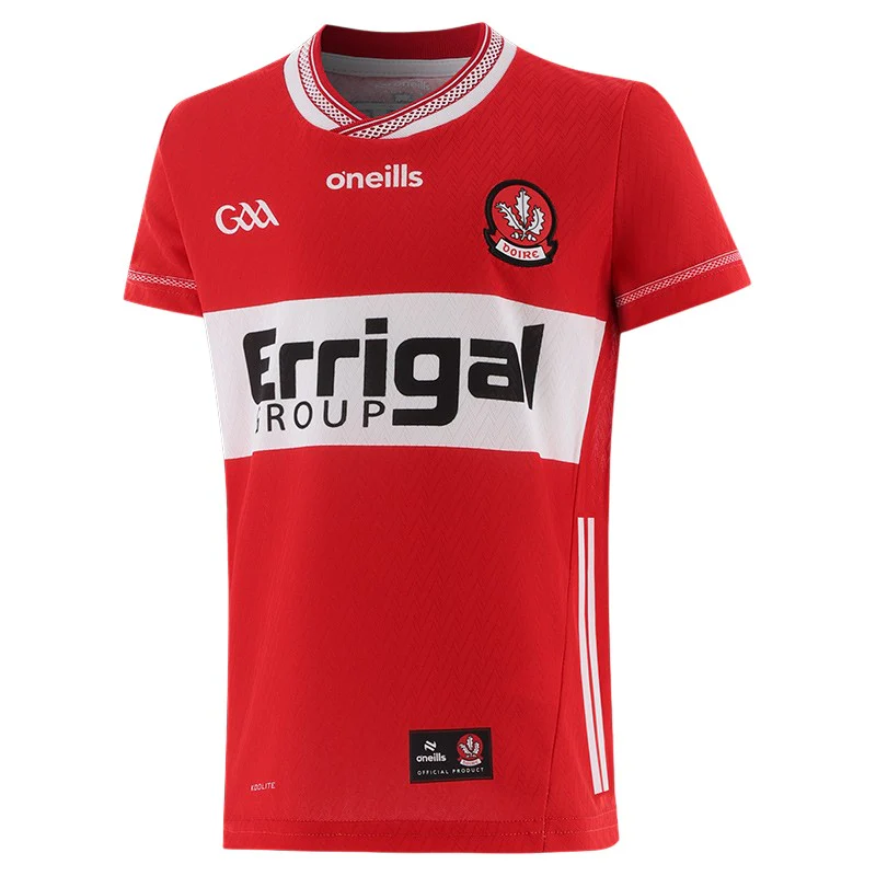 O'Neills Derry GAA 2026 Kids Home Jersey