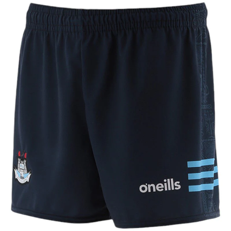 O'Neills Dublin GAA 2024 Alternative Kids Printed Shorts - Image 2