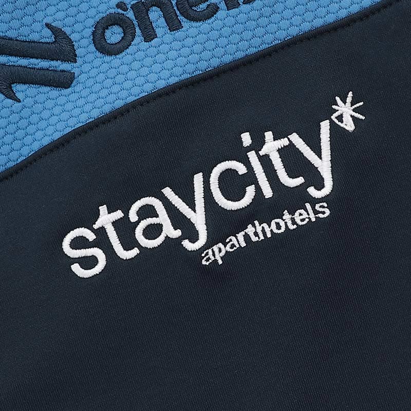 O'Neills Dublin GAA Joyce Brushed Kids Half Zip Top - Image 4