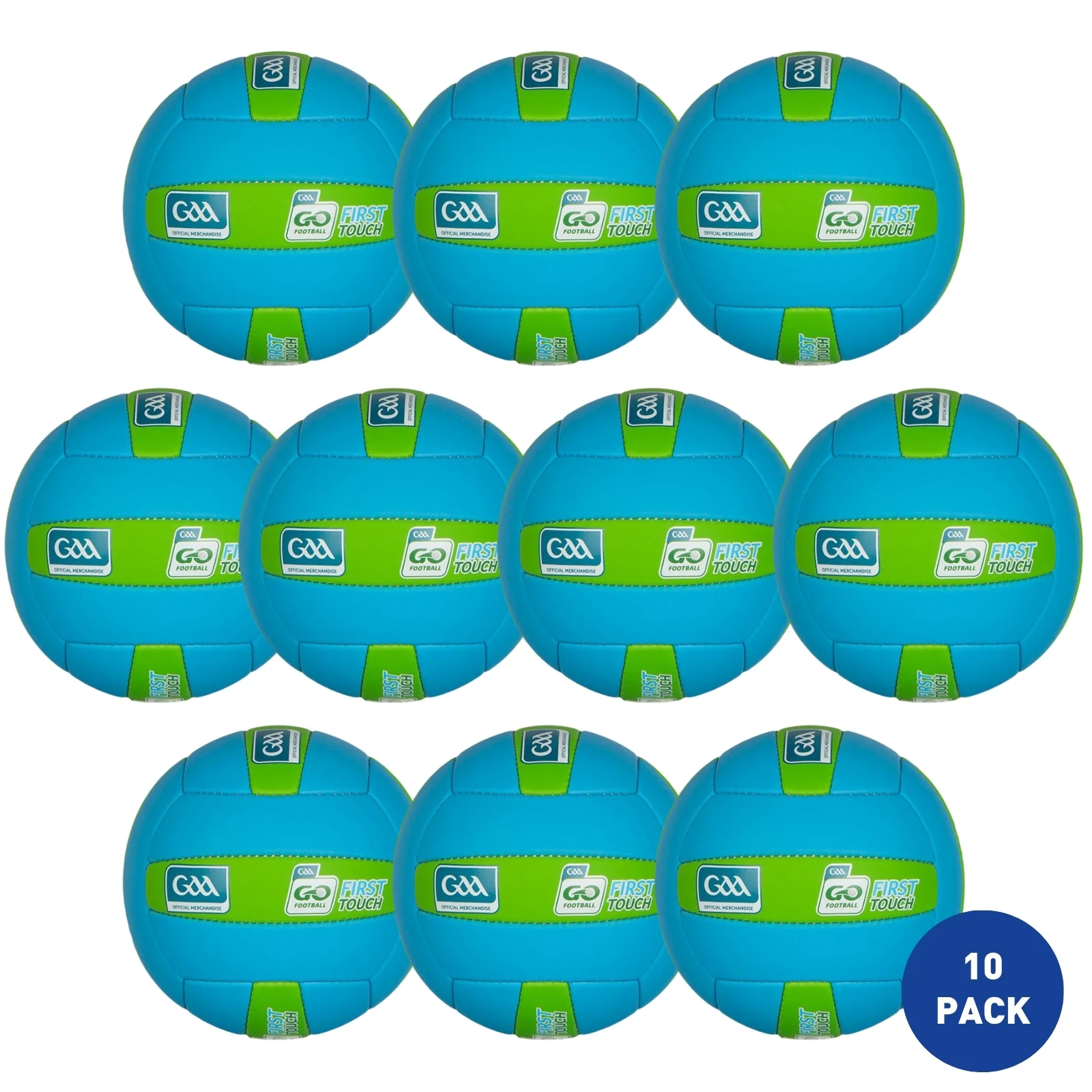 O'Neills First Touch Gaelic Football 7-8 - 10 Pack