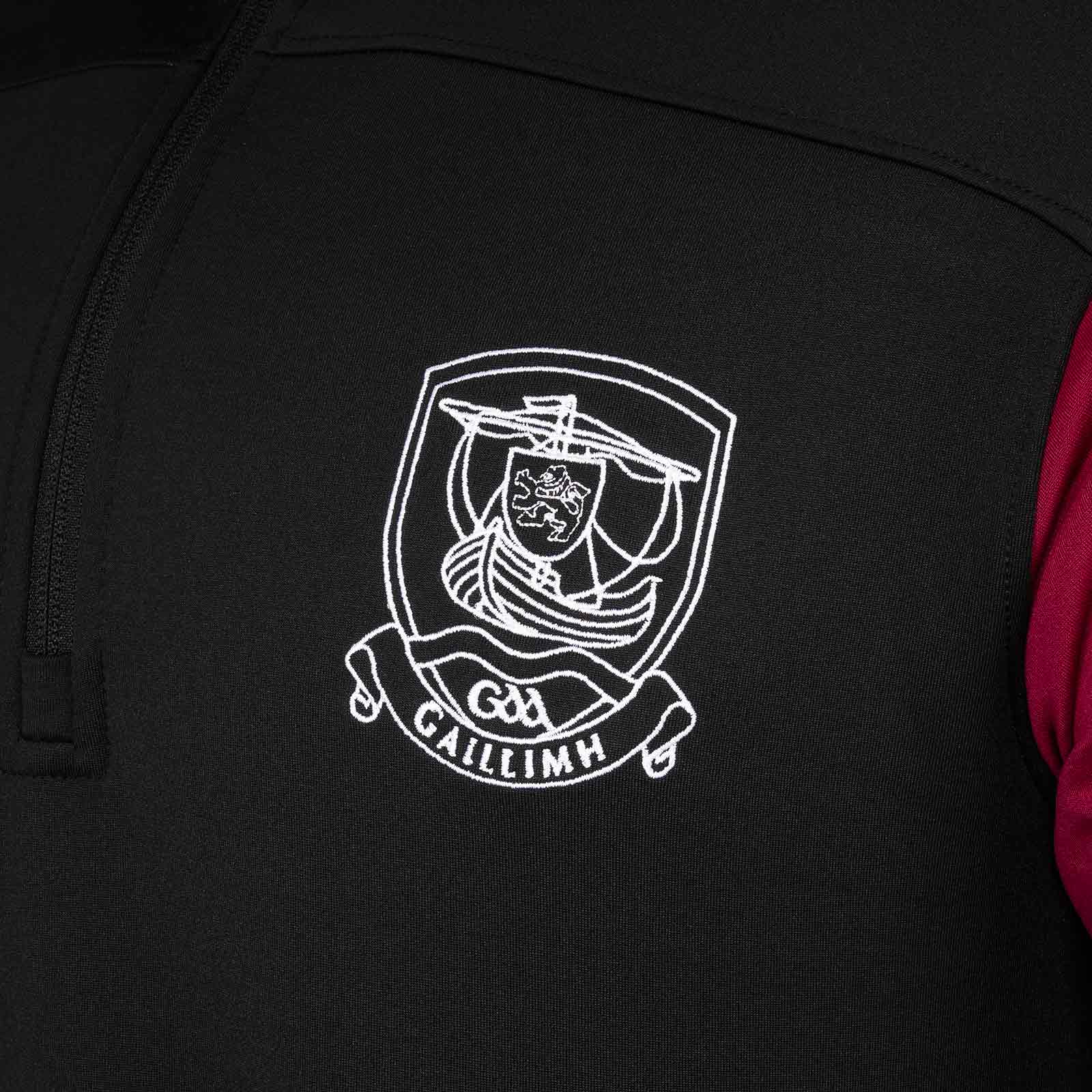 O'Neills Galway GAA Graham Brushed Half Zip Top - Image 5