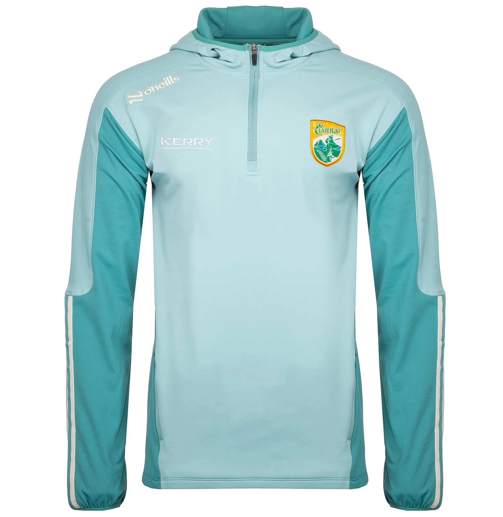 O'Neills Kerry GAA Graham Brushed Half Zip Hoodie