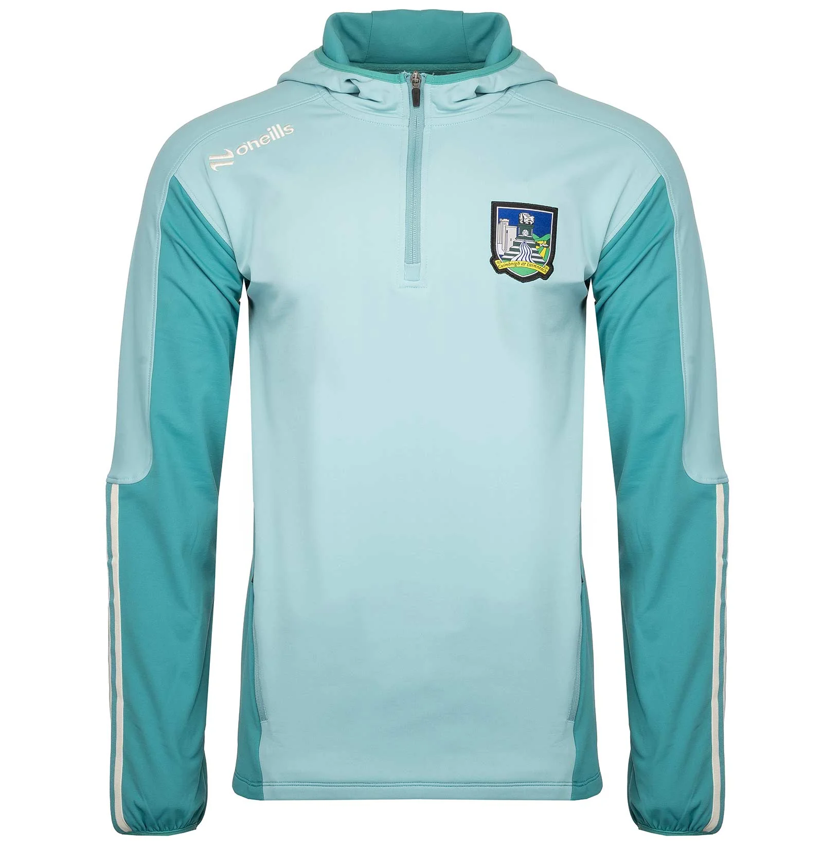 O'Neills Limerick GAA Graham Kids Brushed Half Zip Hoodie