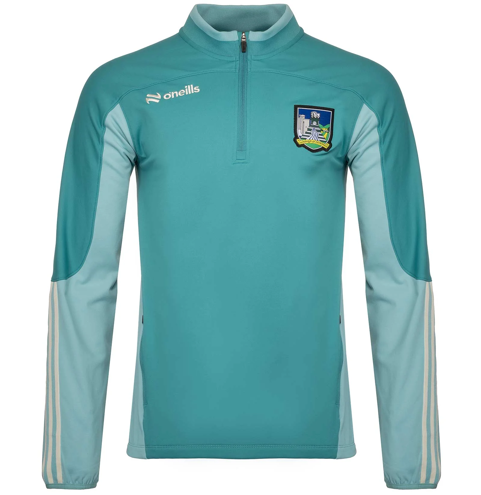 O'Neills Limerick GAA Graham Brushed Kids Half Zip Top