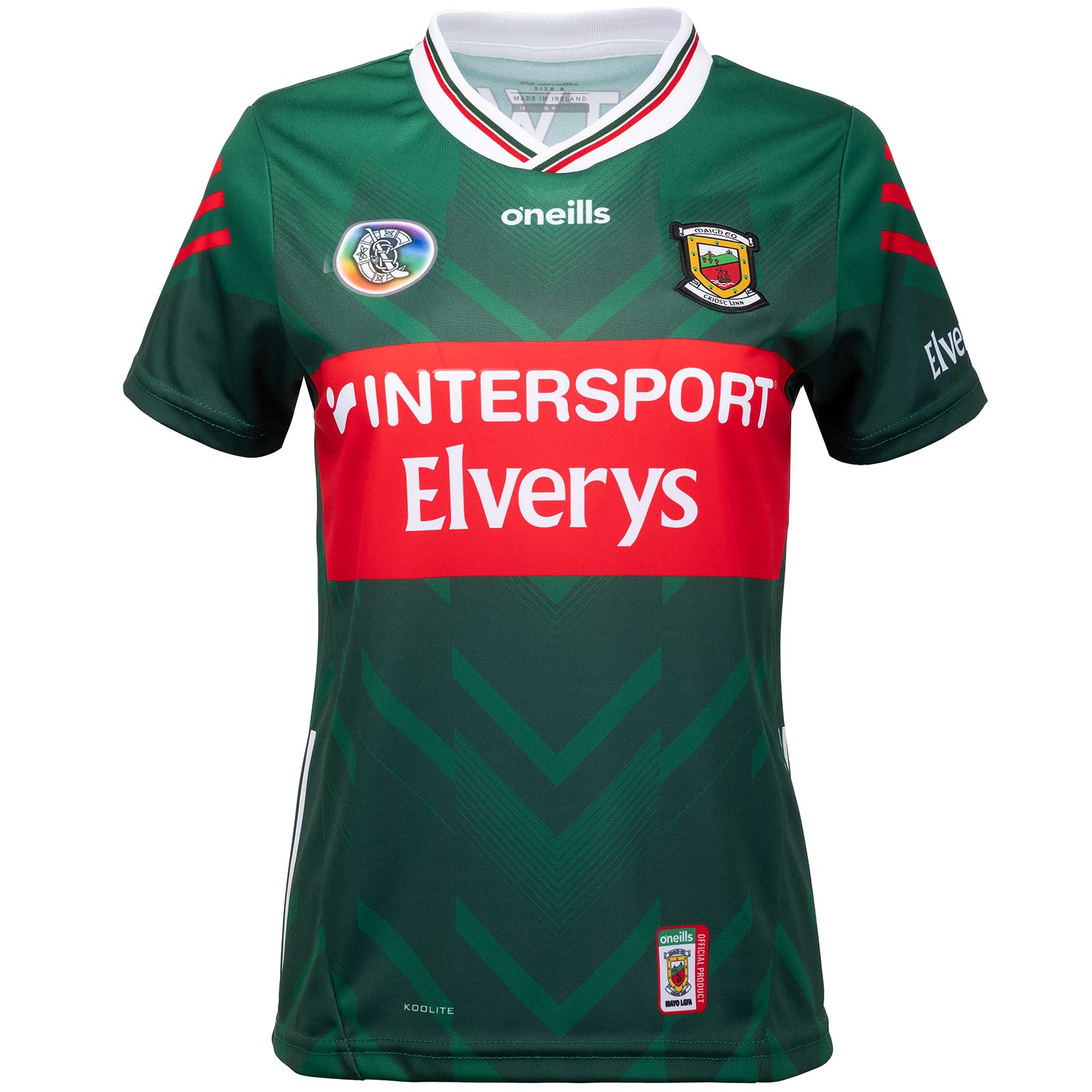 O'Neills Mayo 2025 Home Camogie Womens Jersey