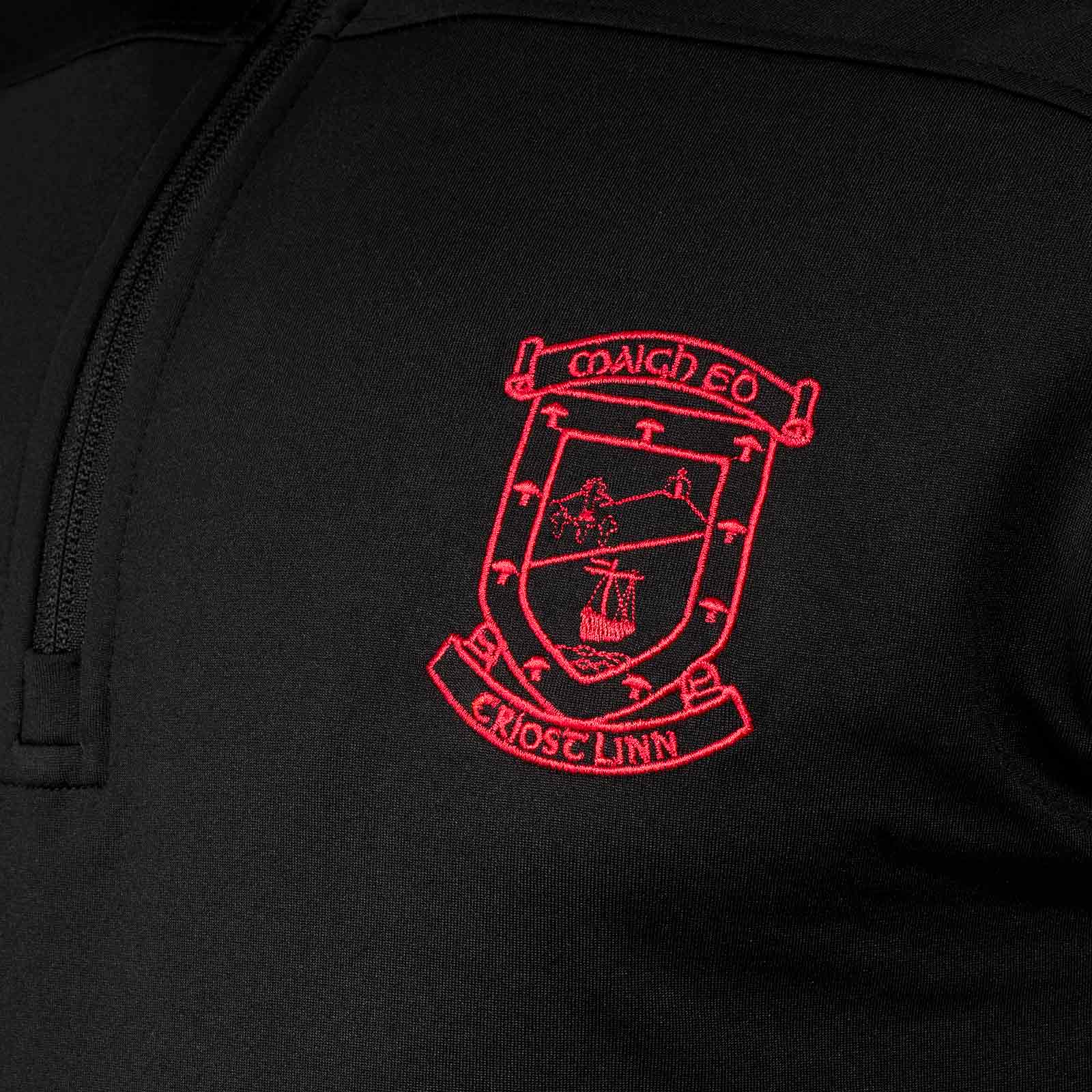 O'Neills Mayo GAA Graham Brushed Half Zip Top - Image 6