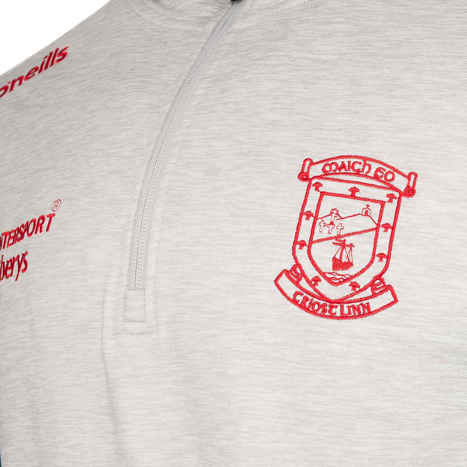 O'Neills Mayo GAA Graham Kids Brushed Half Zip Hoodie - Image 4