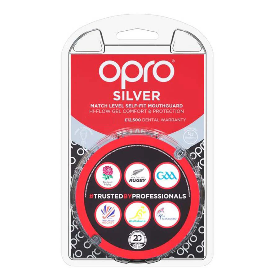 Opro Self-Fit Junior Mouthguard - Silver Level - Image 2